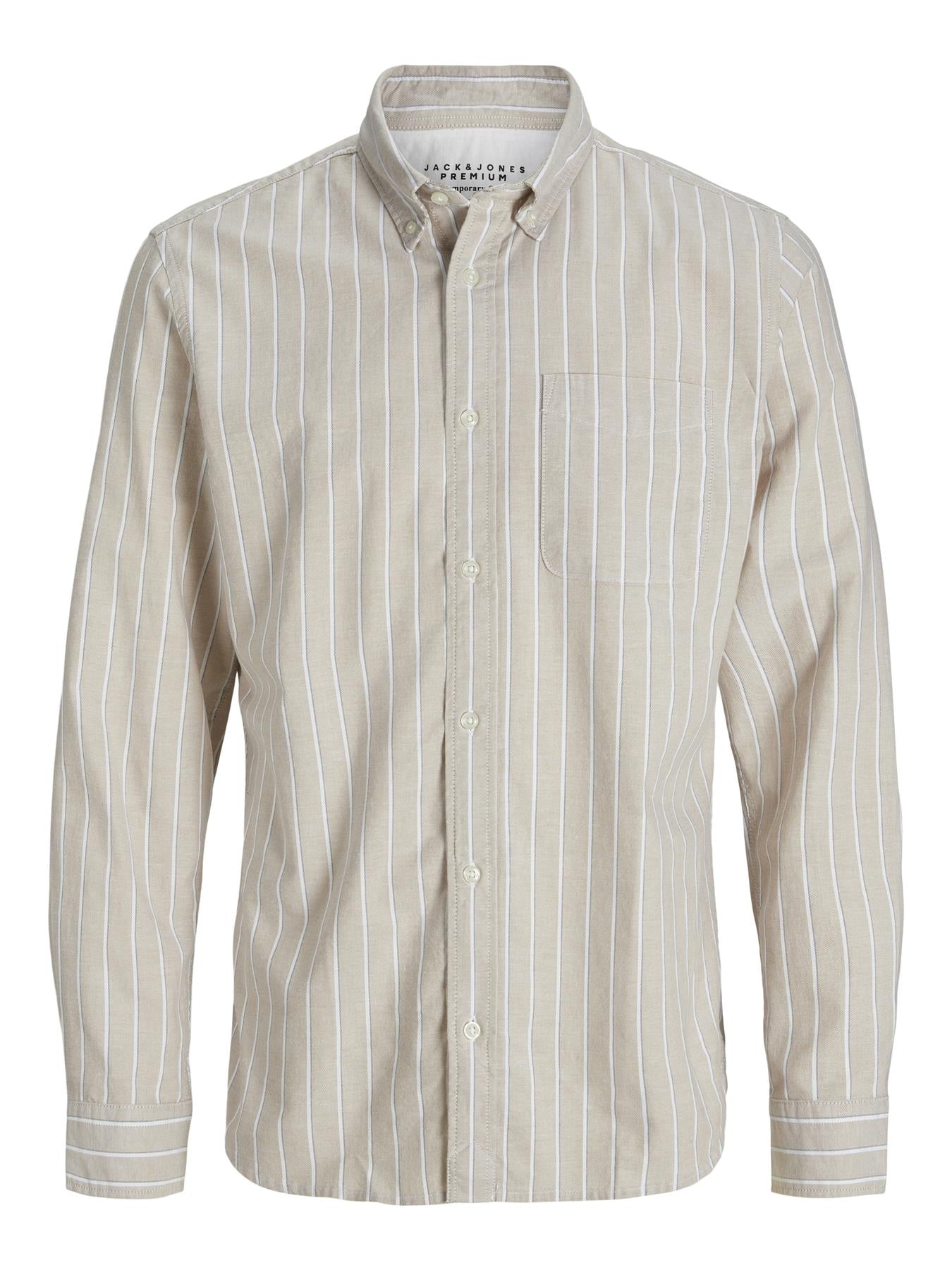 Jack & Jones Oxford Shirt With Long Sleeves For Men (JPRBLUBROOK) in 8 Colours, L-XL