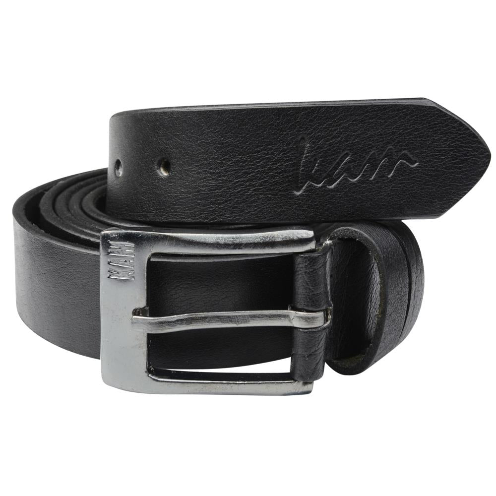 KAM Men's Leather Belt (913) Size 40 - 70, Black, Brown