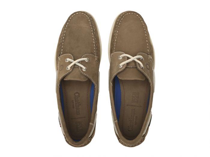 Chatham Mens Pacific II G2 Deck Shoes in Grey