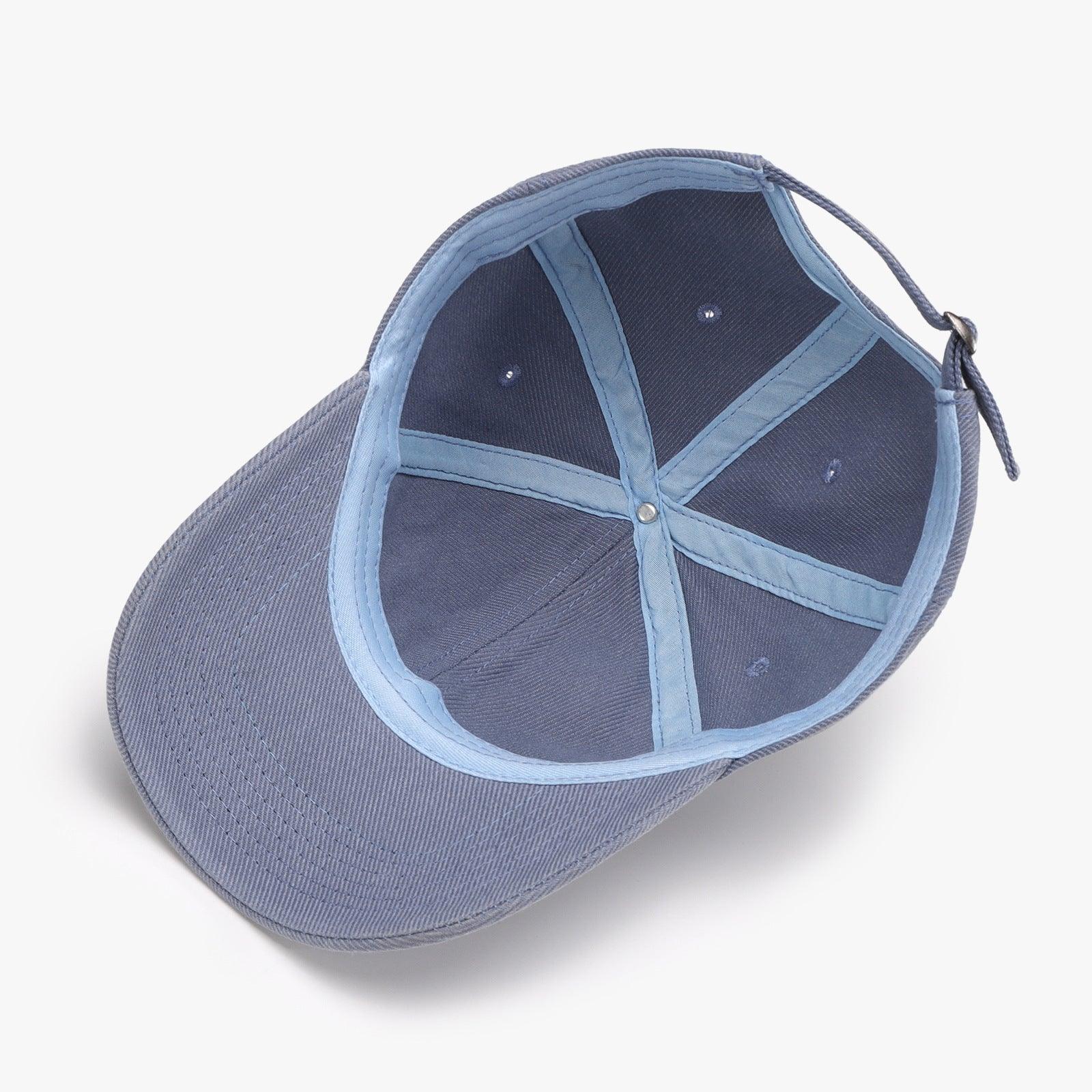 Letter Graffiti Curved Brim Soft Top Cap