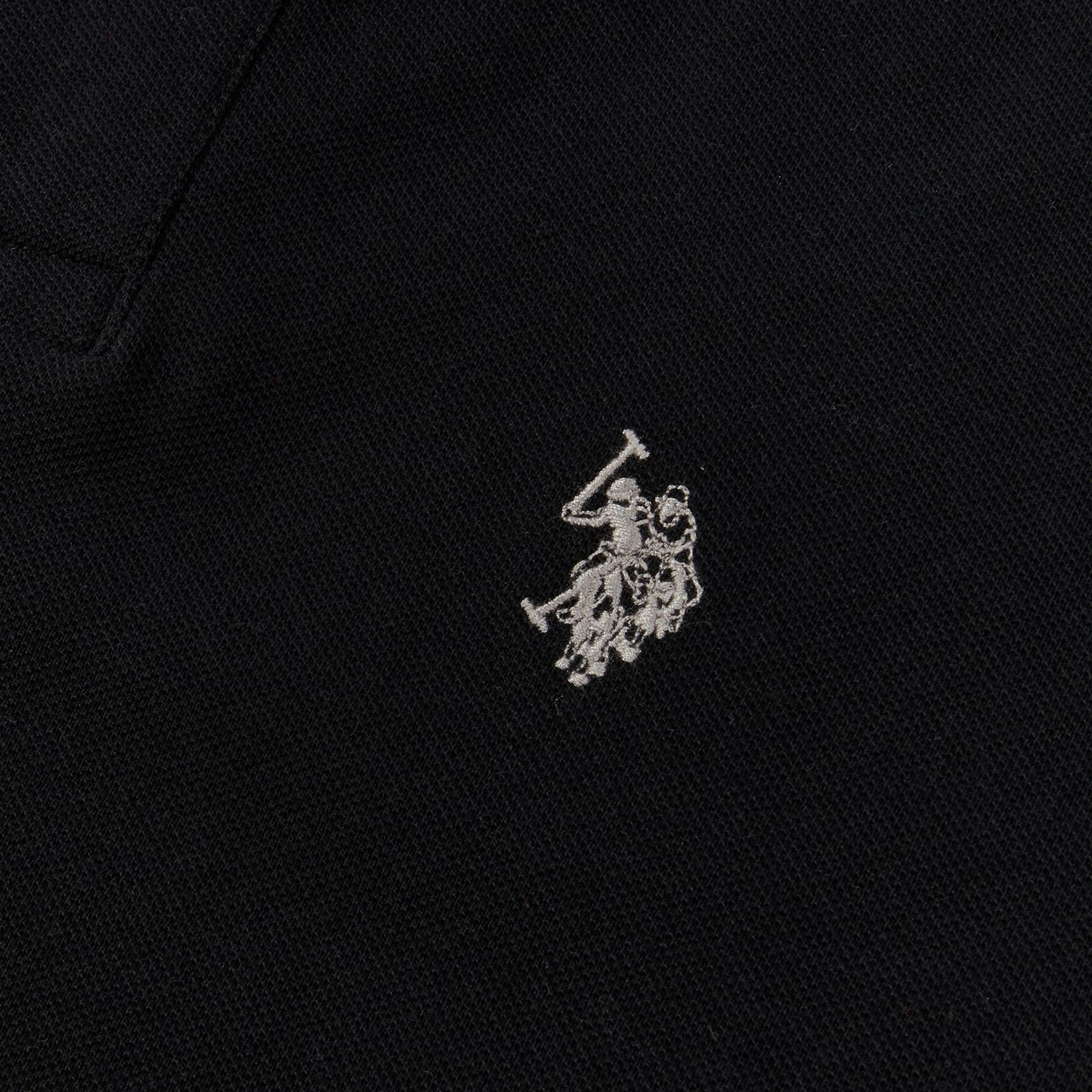 Men U.S. Polo Assn. Uspa Pure Cotton Premium Plain Polo Neck Shirt With Small Logo