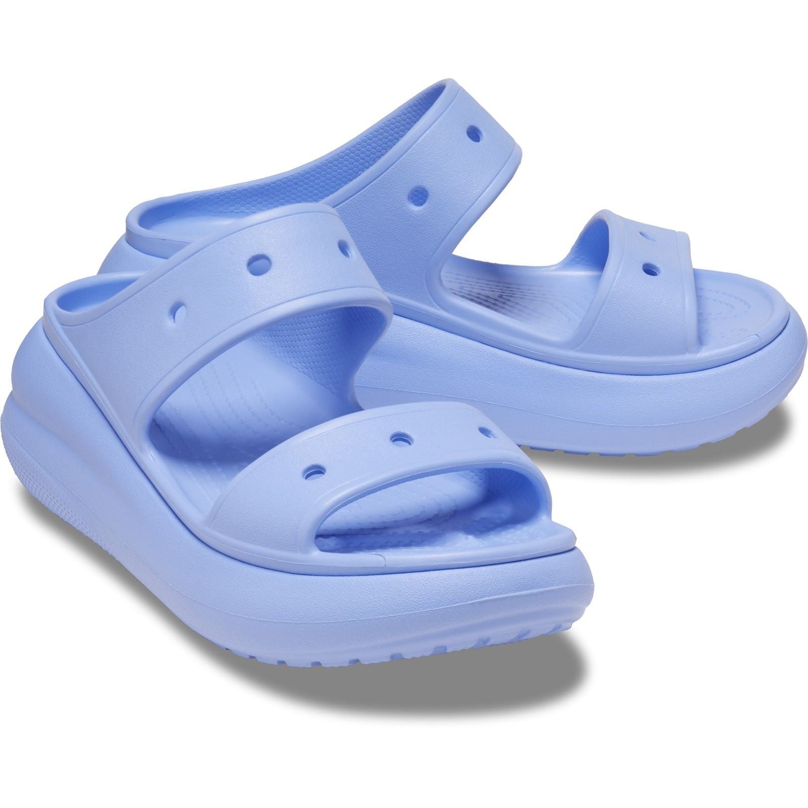 Crocs Unisex's Adult Classic Crush Sandal in 3 Colours, Sizes 4 to 8