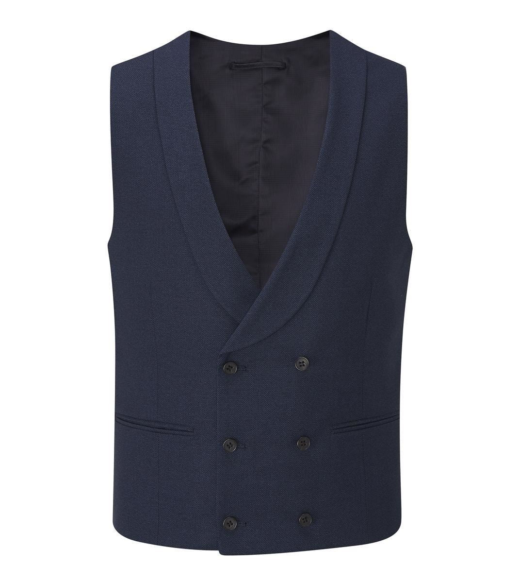 Skopes Men's Tailored Fit Harcourt Waistcoat in Navy 34 to 62 Regular
