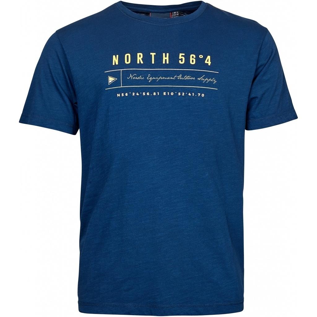 North 564 Mens Big Size Printed Cotton Tee Shirts (01104)