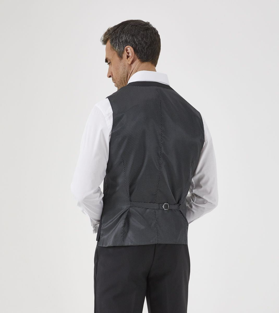 Skopes Latimer Dinner Suit Waistcoat For Men's in Black, 34R to 72R
