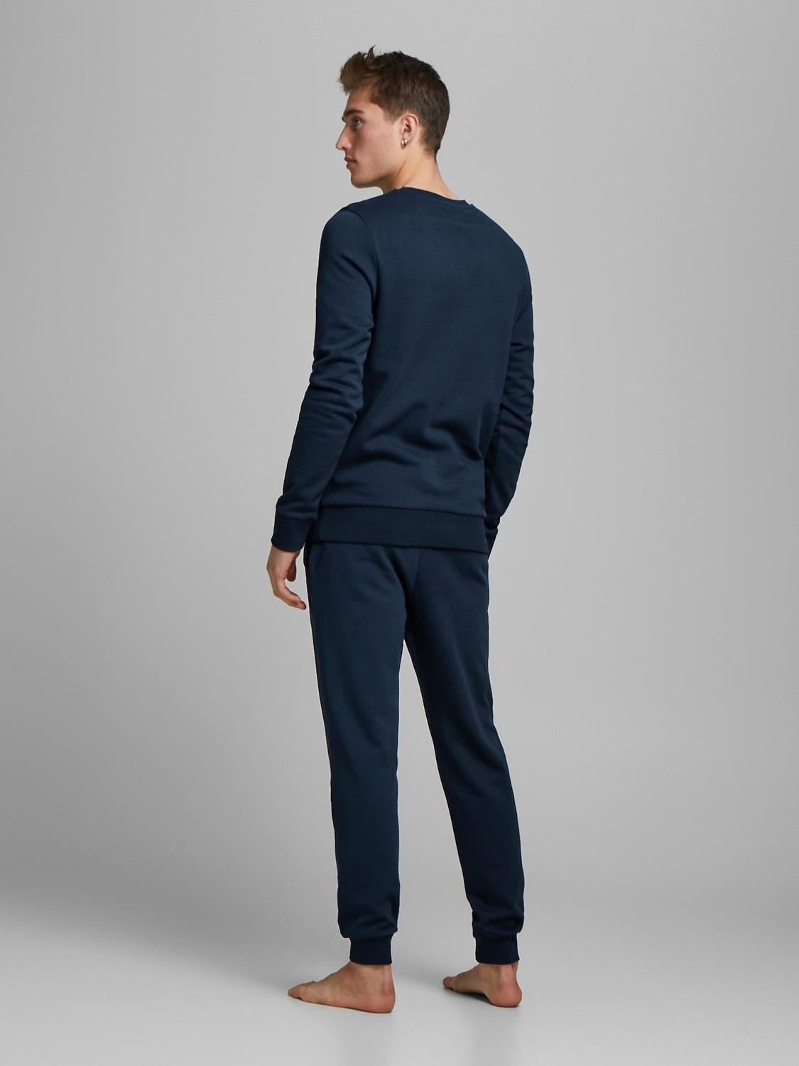 Jack & Jones Pyjama set For Men (JACLOUNGE) in Navy Blazer, M-XL