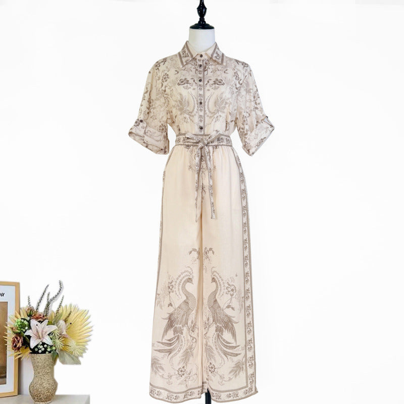 Rolled Sleeves Modest Summer Suit