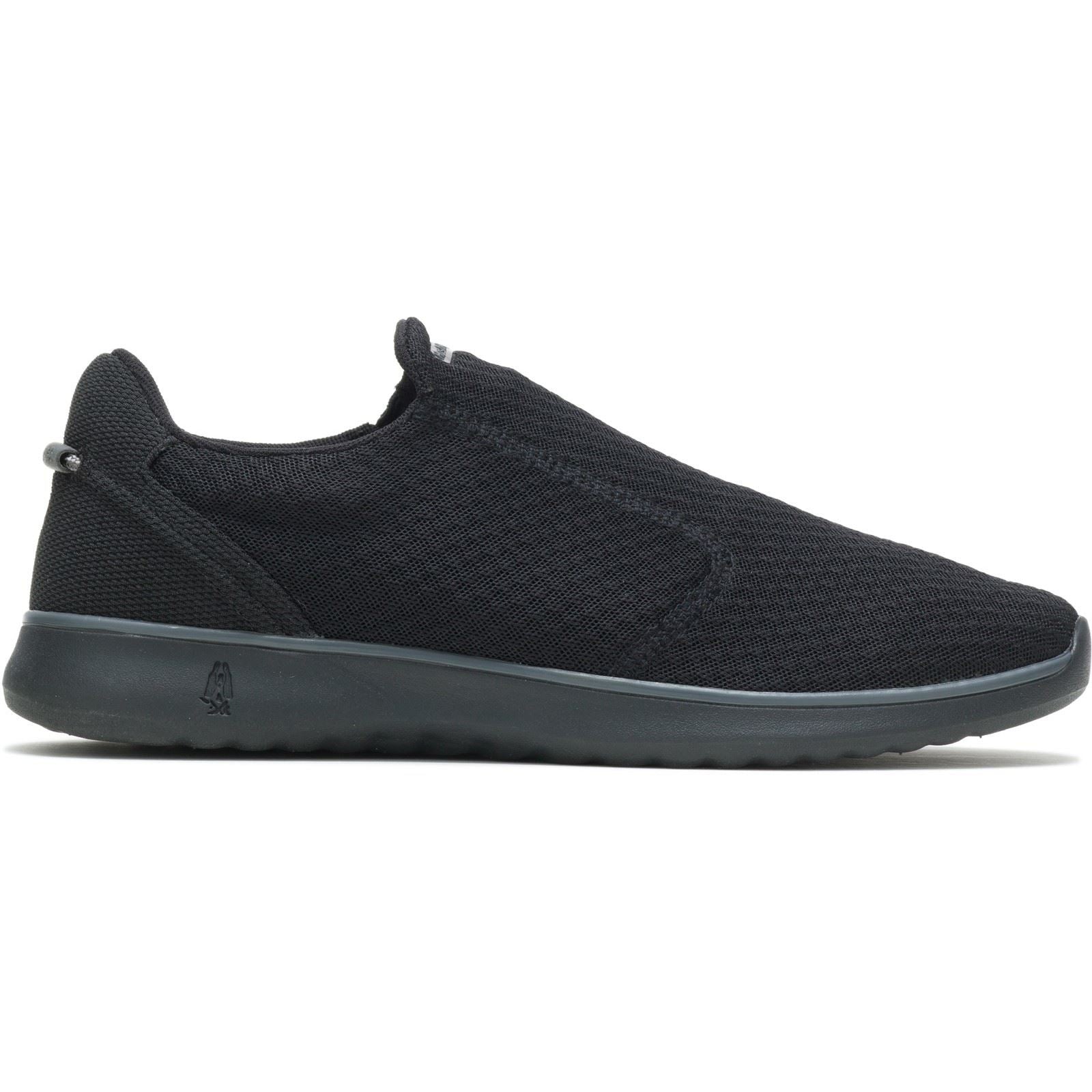 Hush Puppies Good Slip Ons Mens Shoes in Black