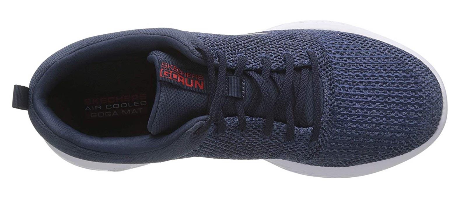 SKECHERS Men's GOrun 600 - Nile Walking/Running/Gym Trainers in Blue/Navy