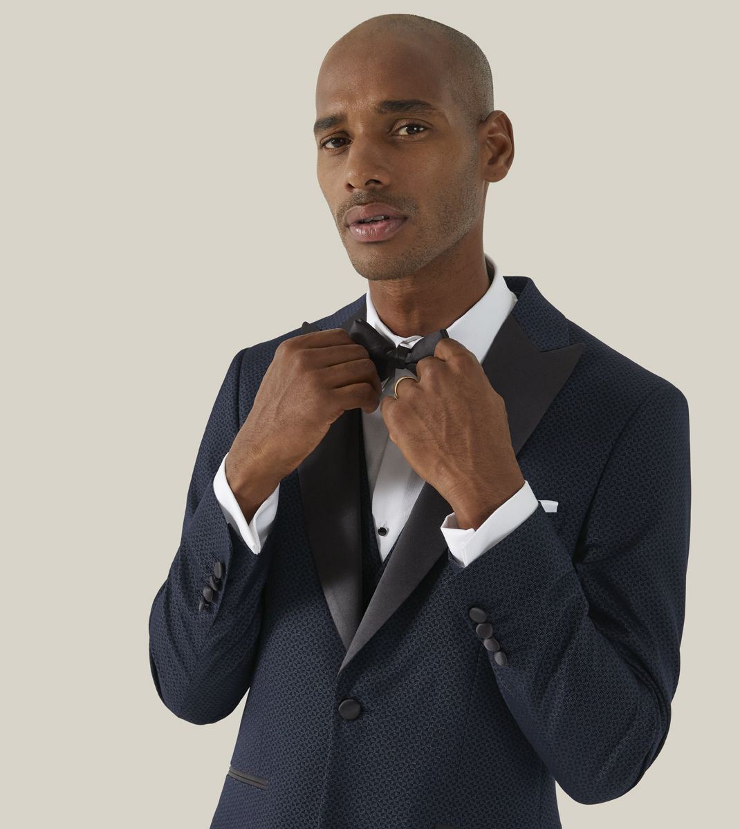 Skopes Cuba Dinner Suit Jacket For Mens in Navy, 36S-62L