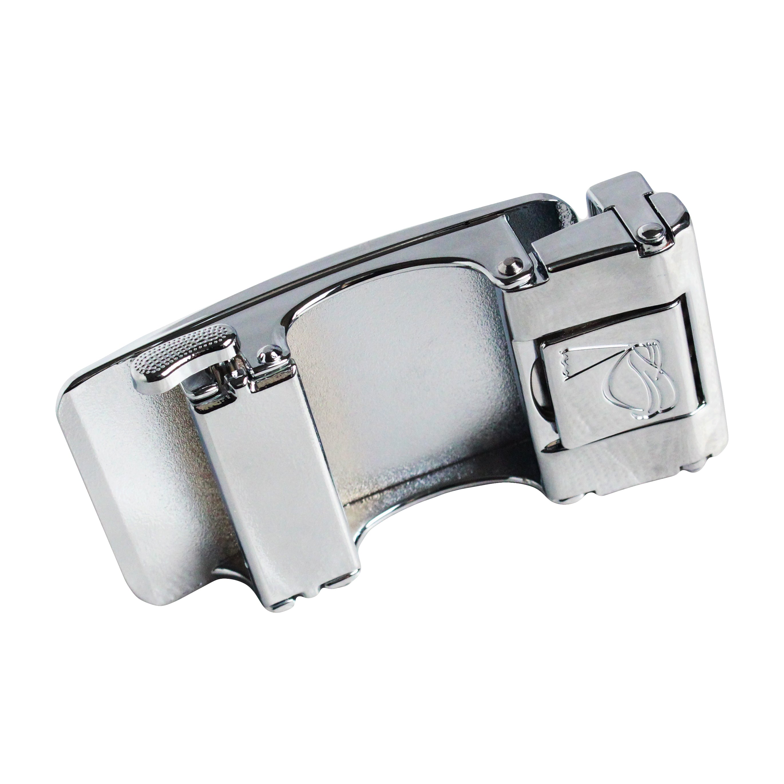 QHA Mens Automatic Sliding Belt Buckle Replacement for Ratchet Leather Belt A05