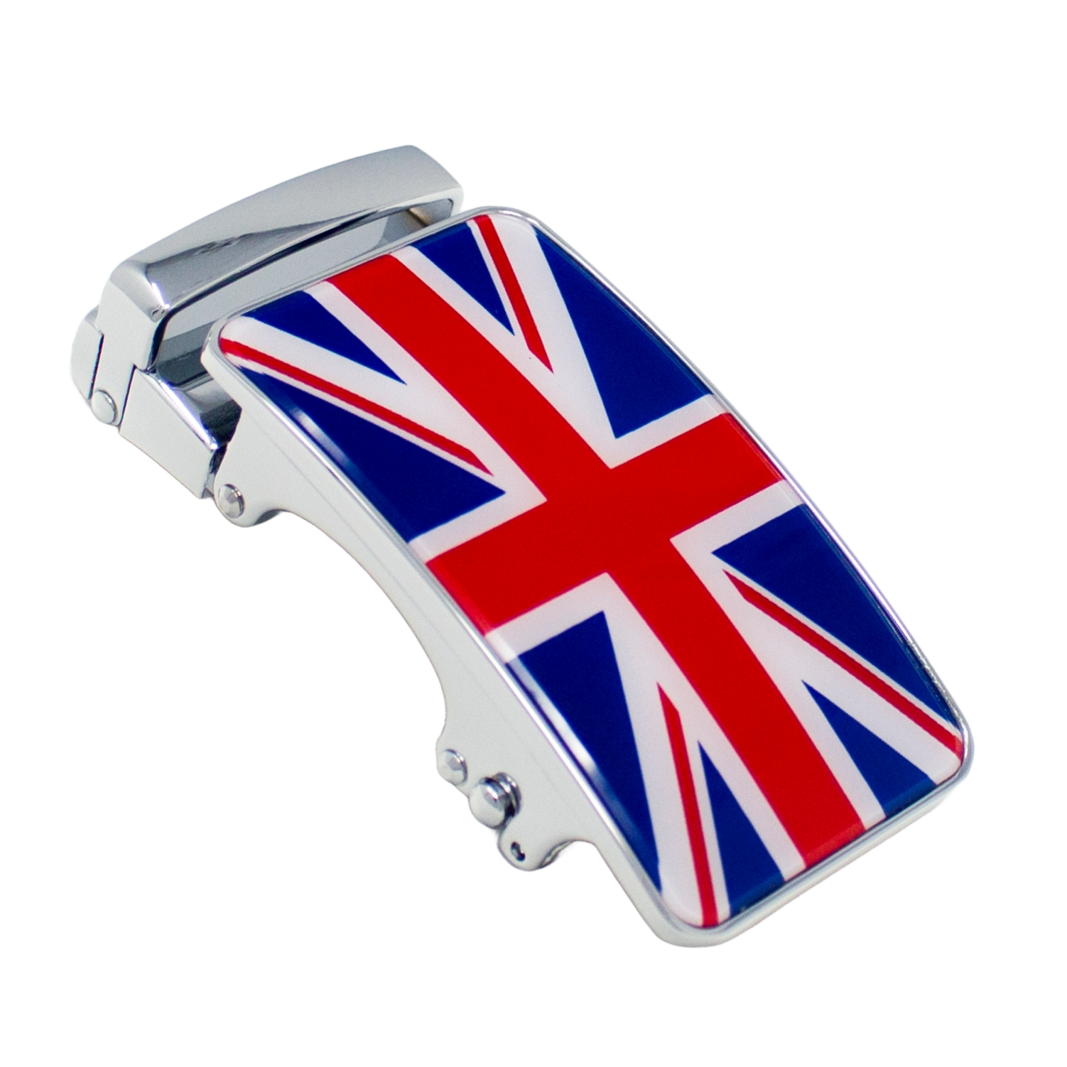 QHA Mens Automatic Sliding Belt Buckle Replacement for Ratchet Leather Belt A06