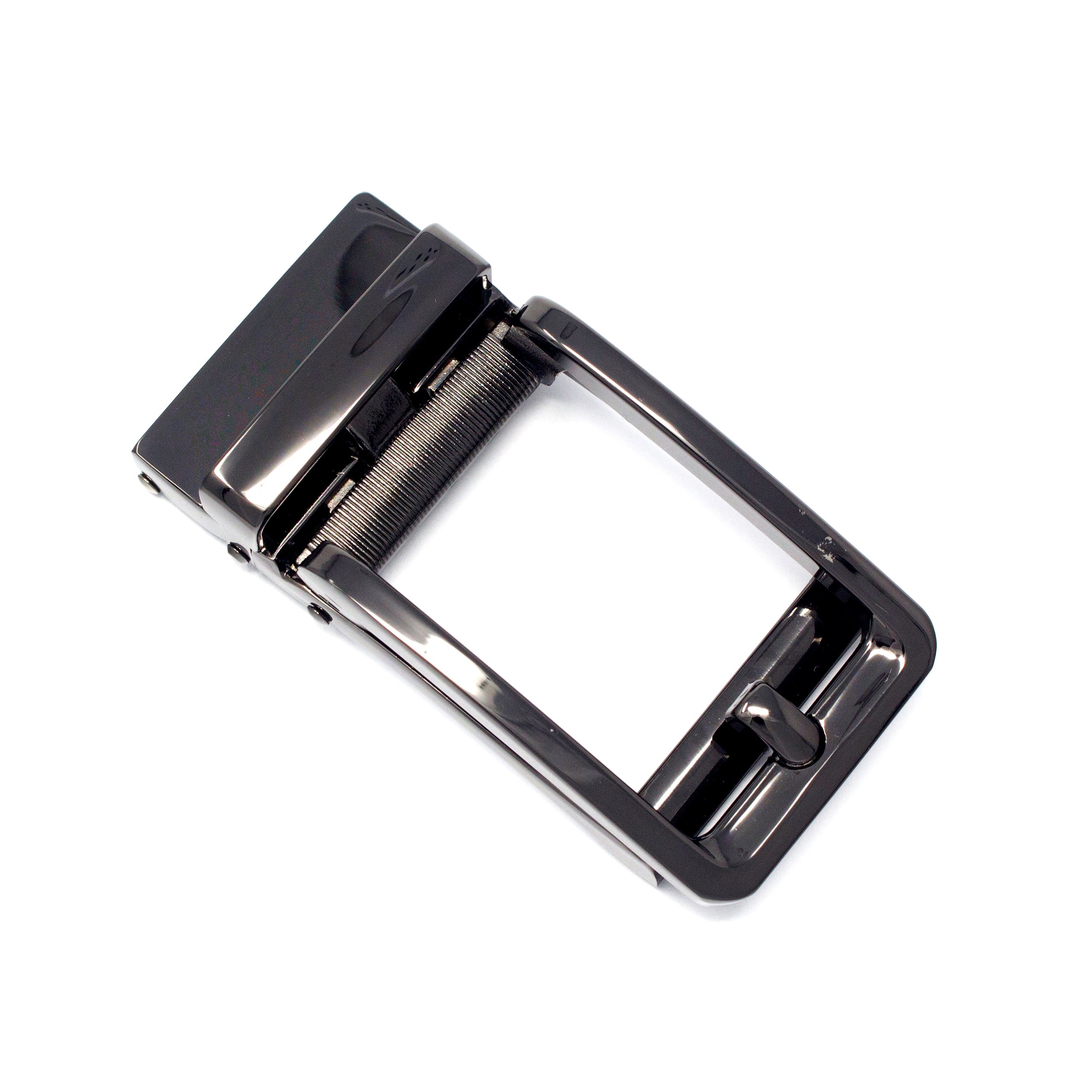 QHA Mens Automatic Sliding Belt Buckle Replacement for Ratchet Leather Belt A101