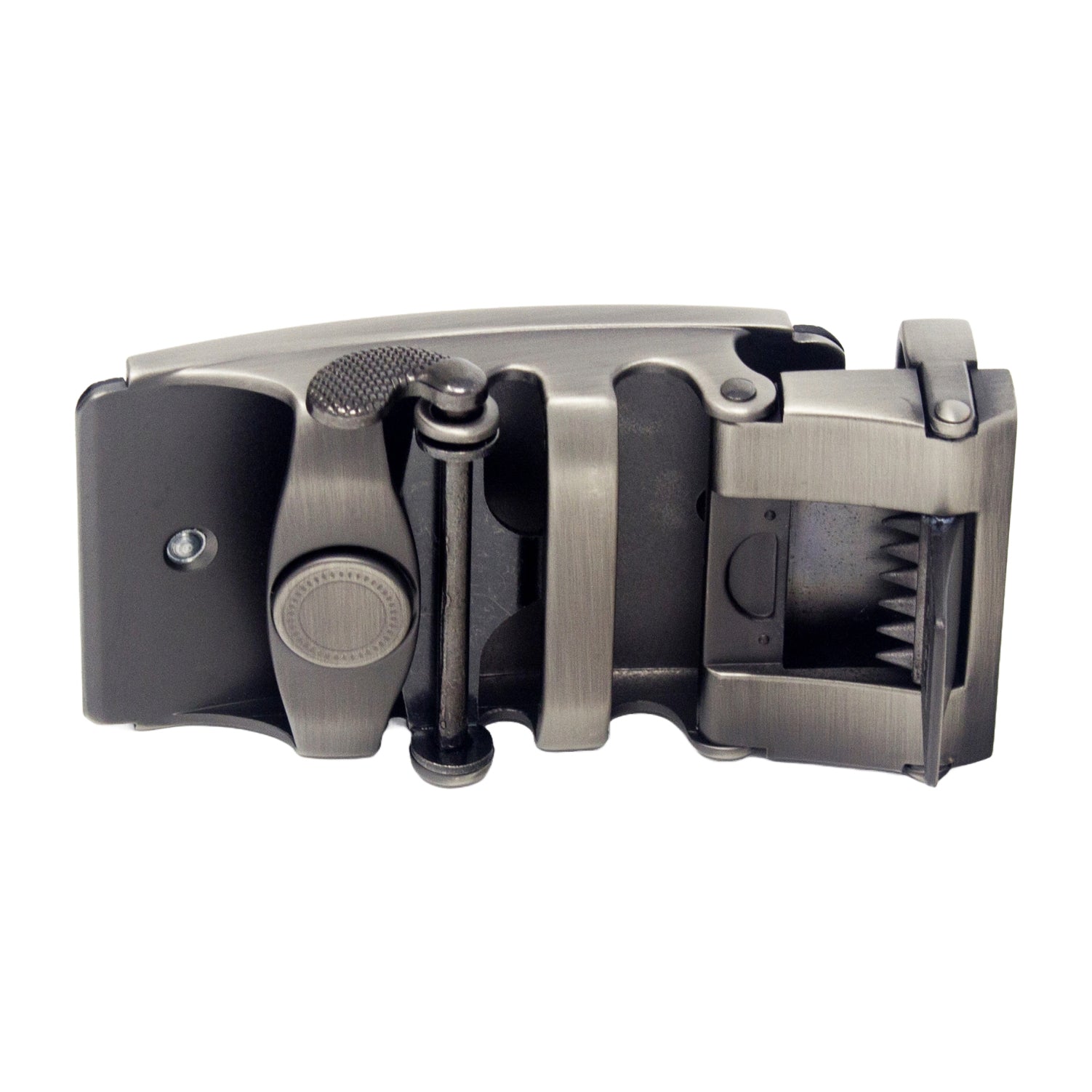 QHA Mens Automatic Sliding Belt Buckle Replacement for Ratchet Leather Belt A106