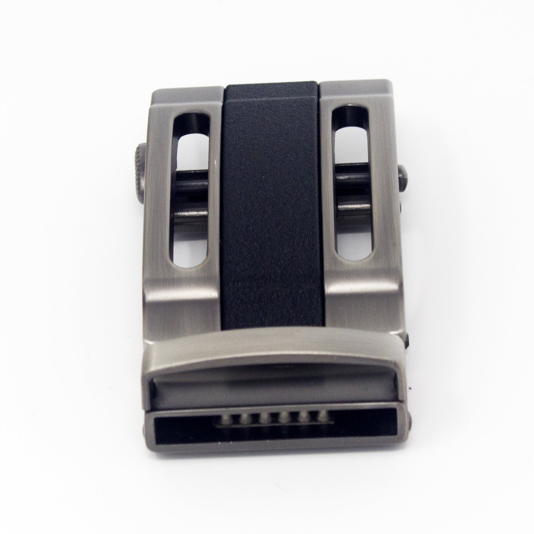 QHA Mens Automatic Sliding Belt Buckle Replacement for Ratchet Leather Belt A111