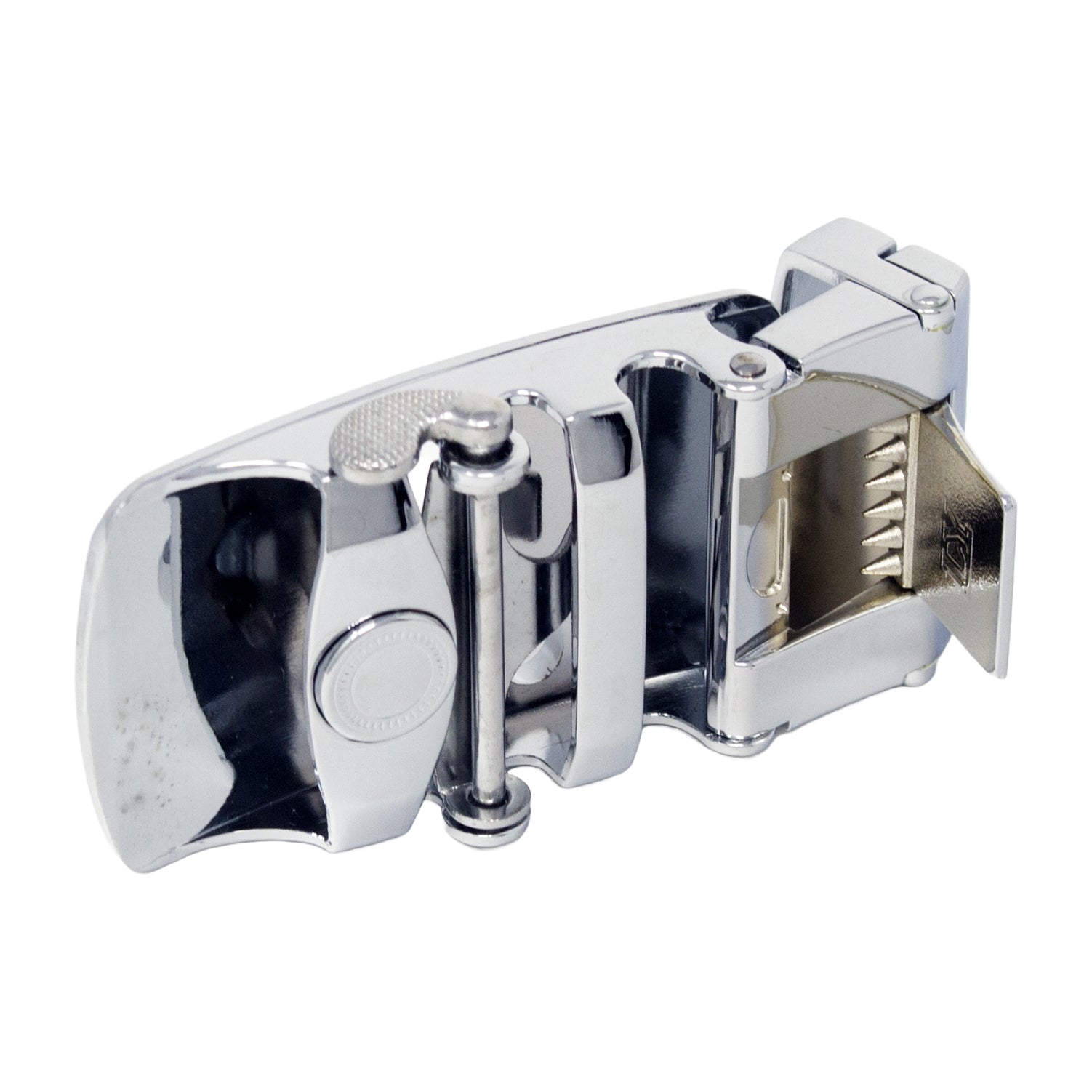 QHA Mens Automatic Sliding Belt Buckle Replacement for Ratchet Leather Belt A116