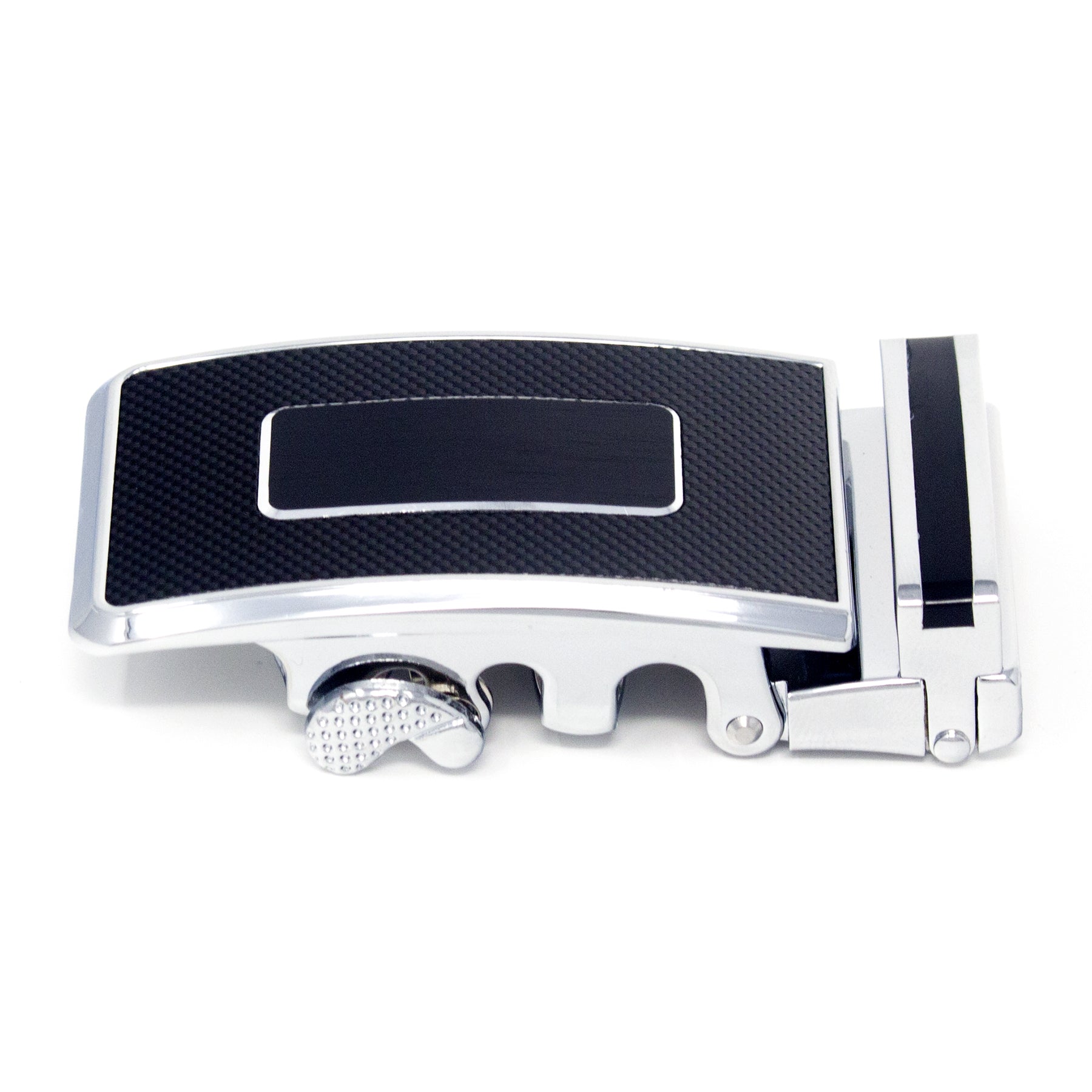QHA Mens Automatic Sliding Belt Buckle Replacement for Ratchet Leather Belt A121