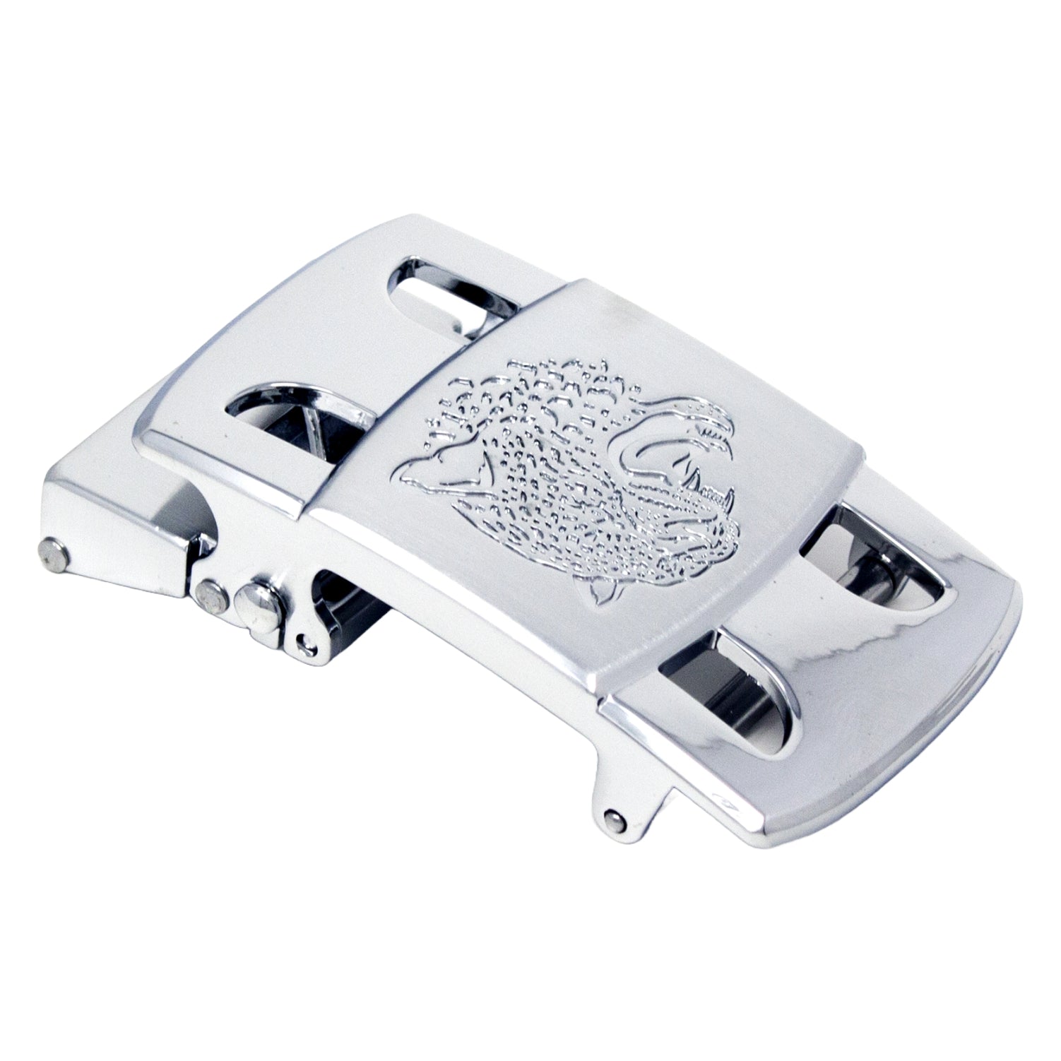 QHA Mens Automatic Sliding Belt Buckle Replacement for Ratchet Leather Belt A124
