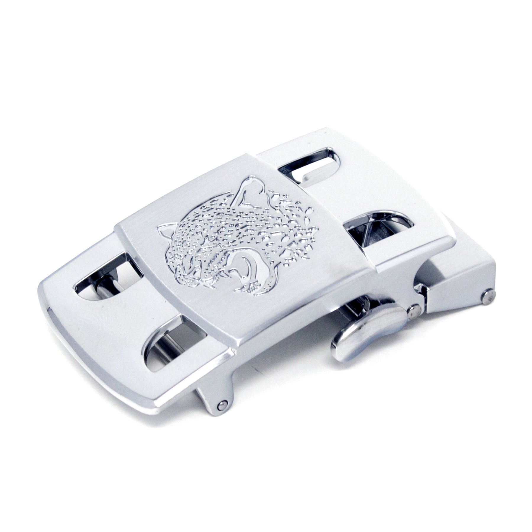 Mens Automatic Sliding Belt Buckle Replacement for Ratchet Leather Belts A124