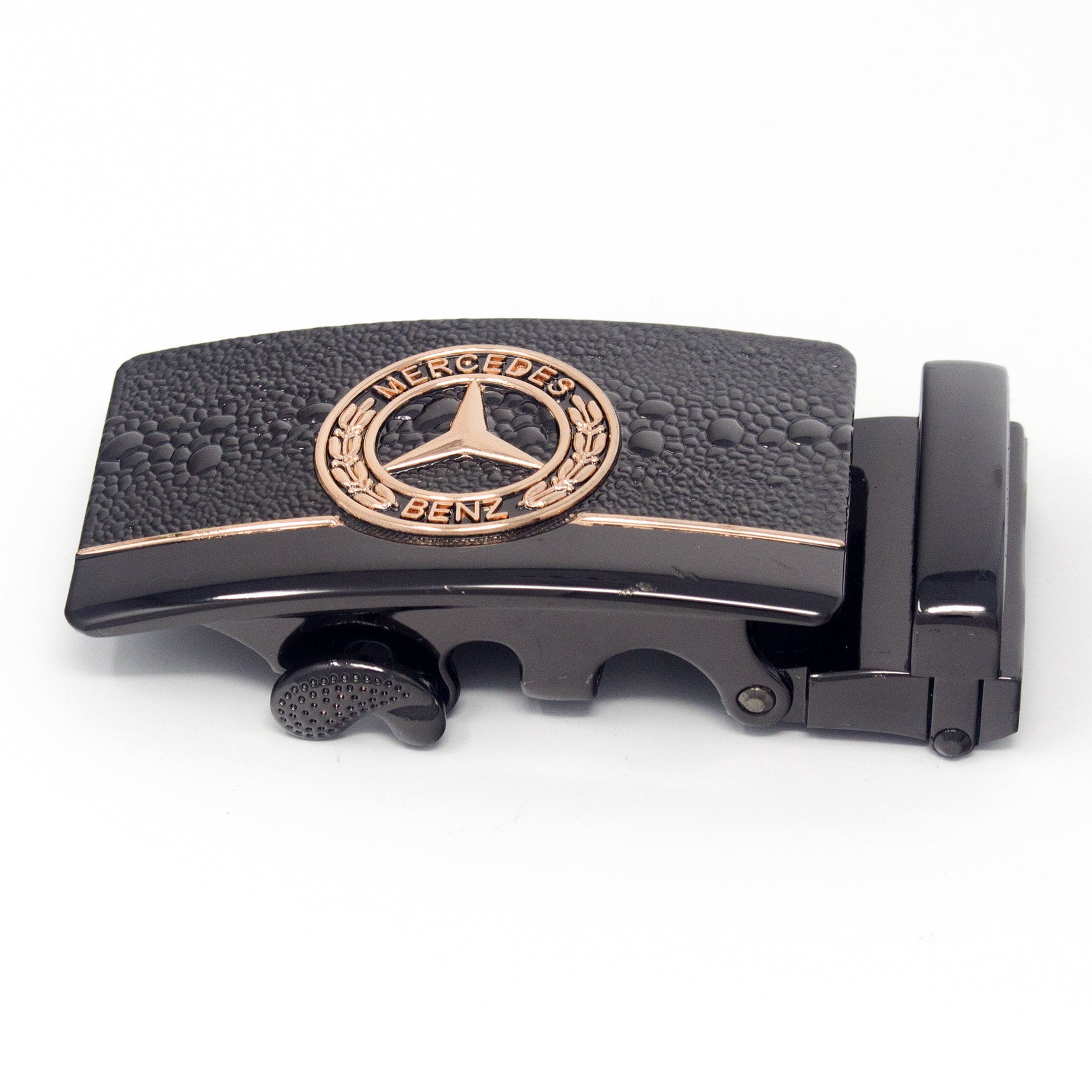QHA Mens Automatic Sliding Belt Buckle Replacement for Ratchet Leather Belt A131