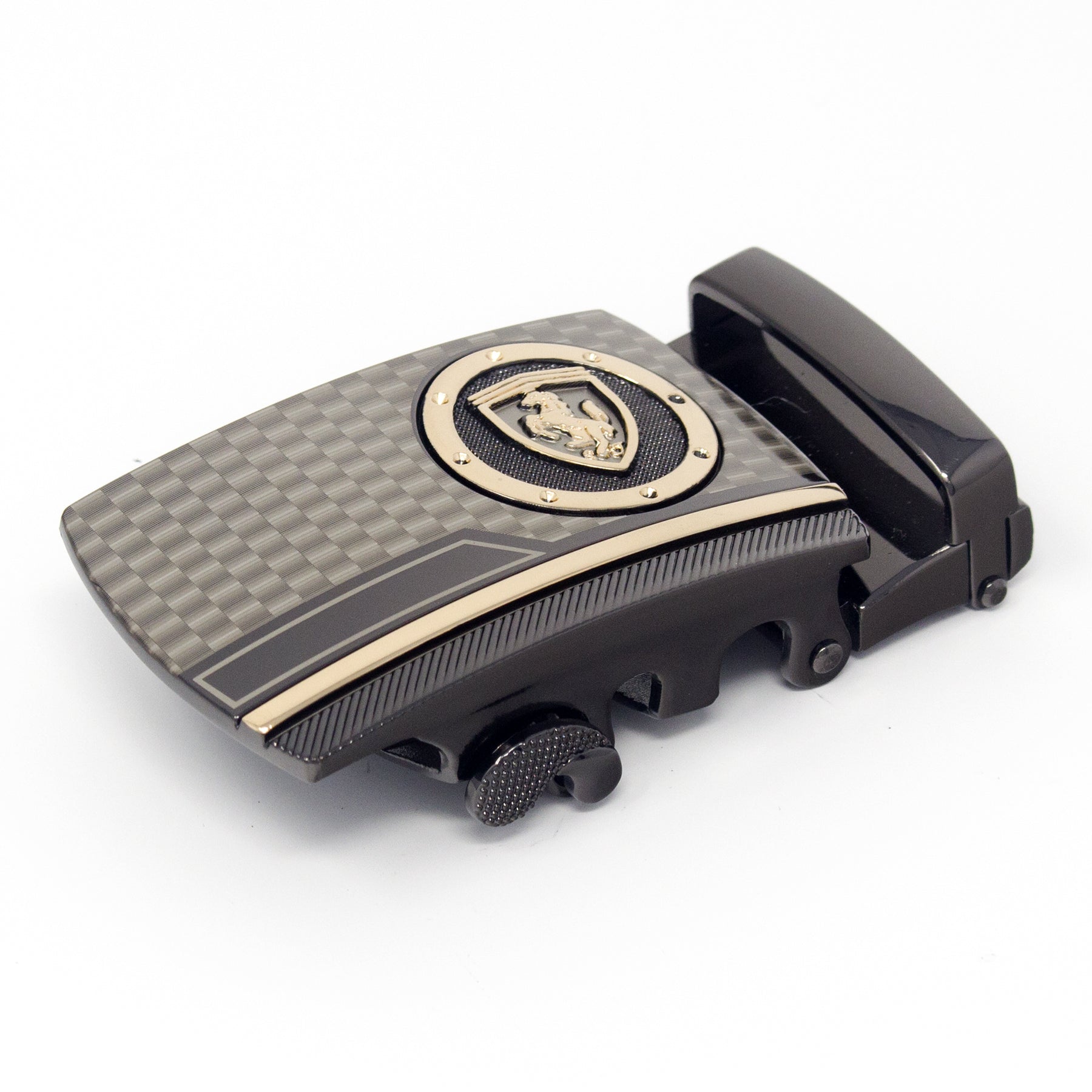 Mens Automatic Sliding Belt Buckle Replacement for Ratchet Leather Belts A132