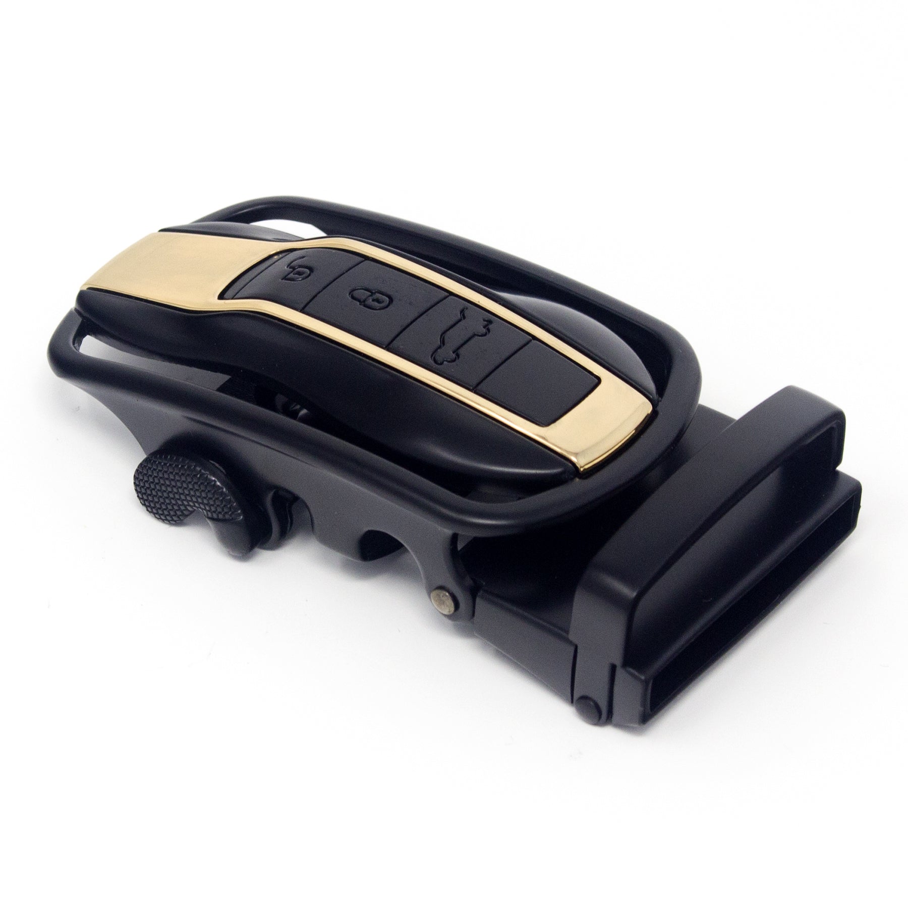 QHA Mens Automatic Sliding Belt Buckle Replacement for Ratchet Leather Belt A134