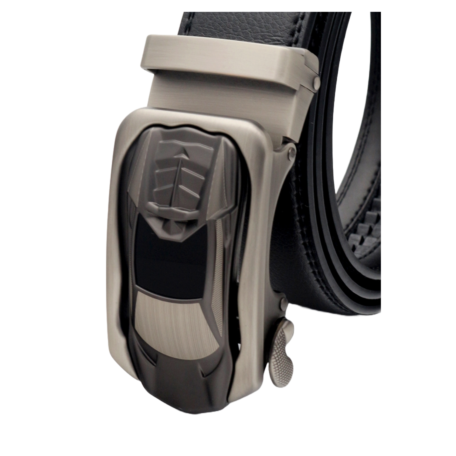 Mens Automatic Sliding Belt Buckle Replacement for Ratchet Leather Belts A136