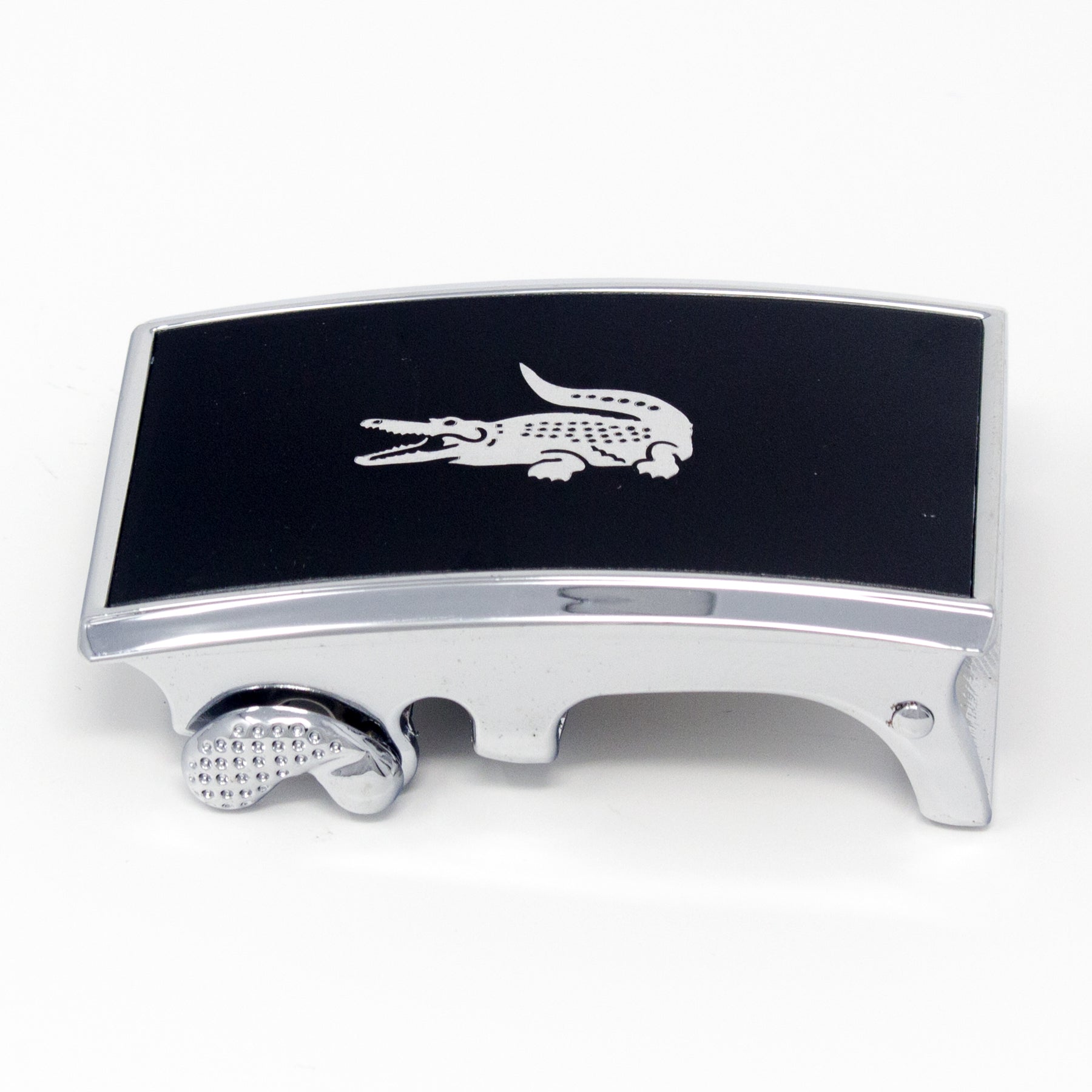 QHA Mens Automatic Sliding Belt Buckle Replacement for Ratchet Leather Belt A137
