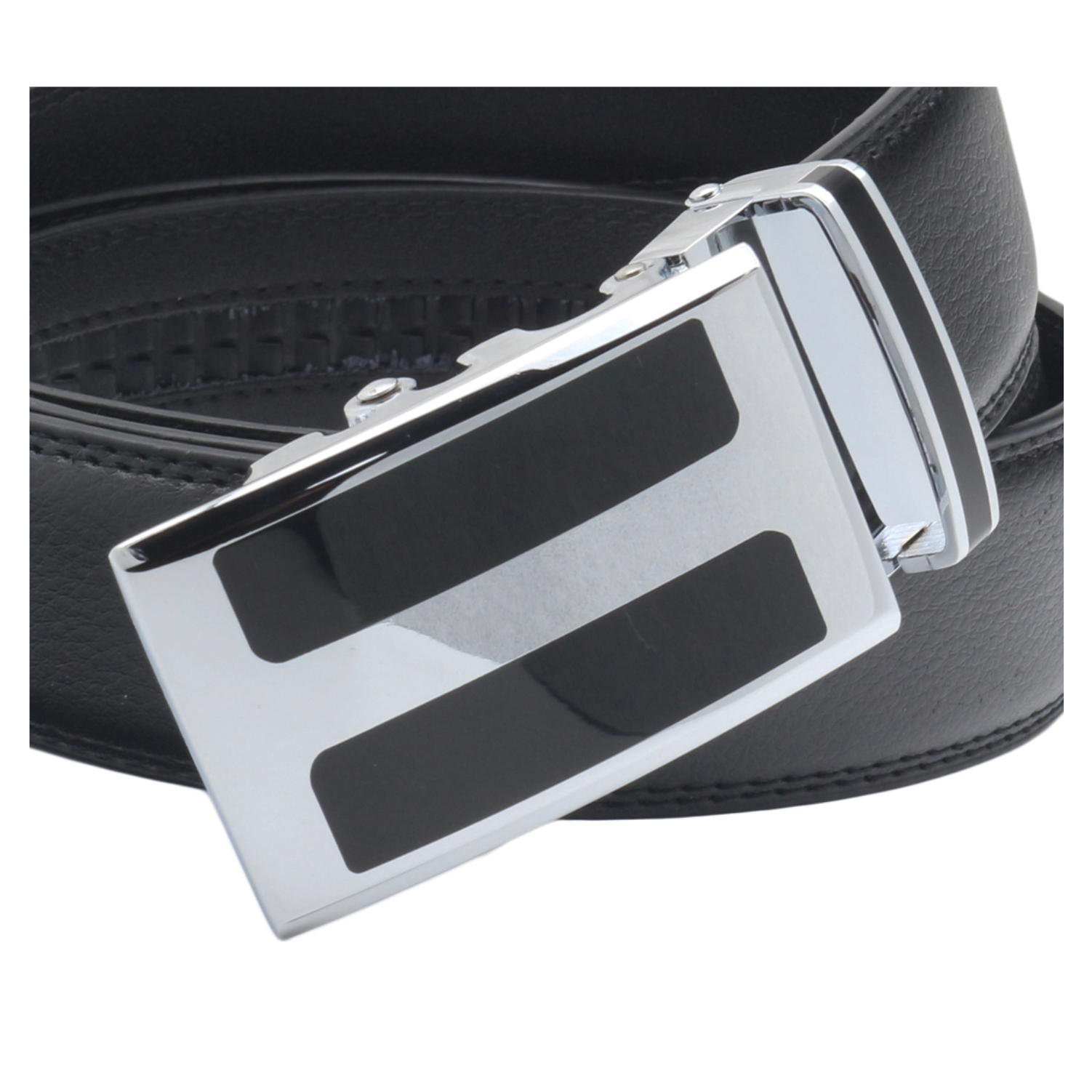 Mens Automatic Sliding Belt Buckle Replacement for Ratchet Leather Belts A140