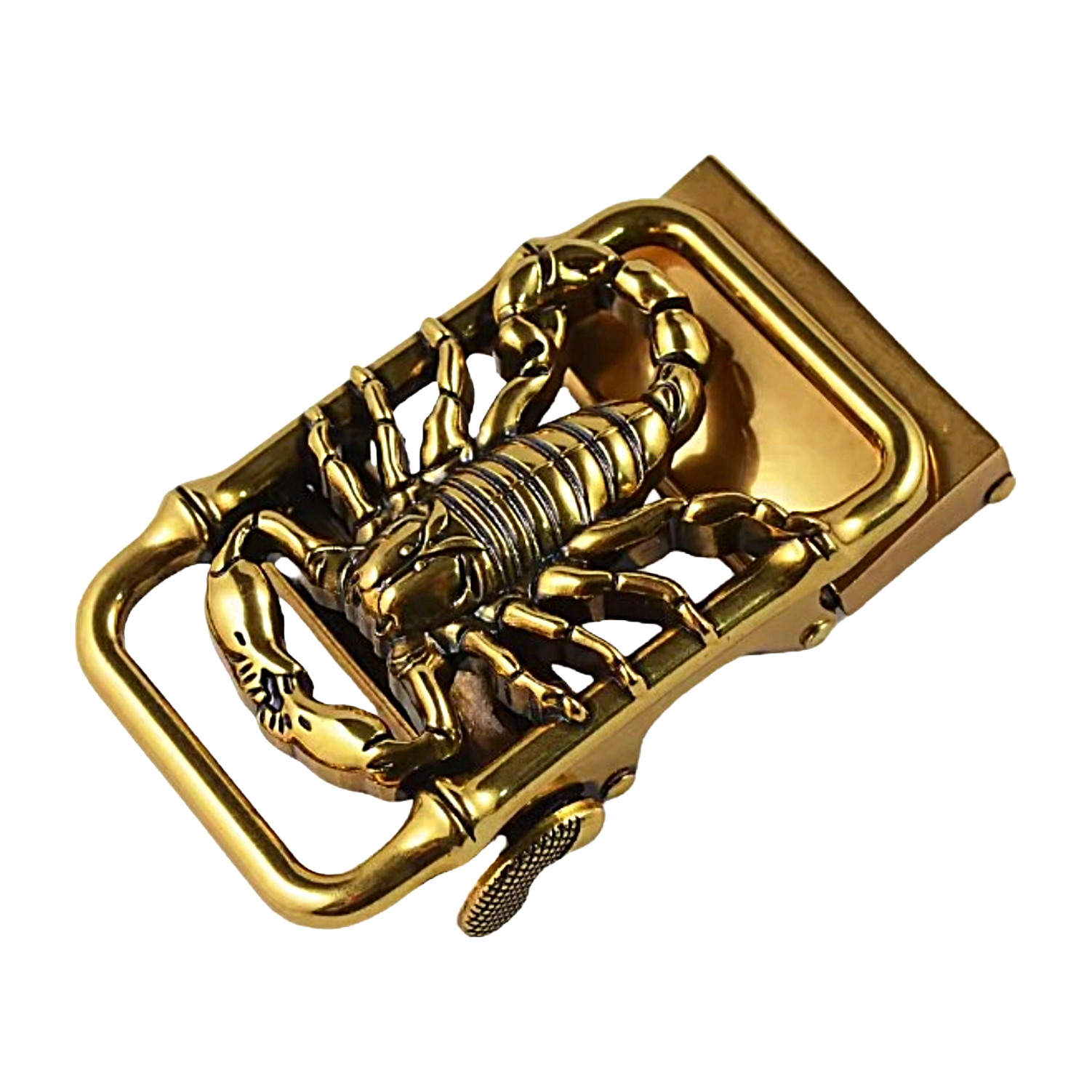 Mens Automatic Sliding Belt Buckle Replacement for Ratchet Leather Belts A144