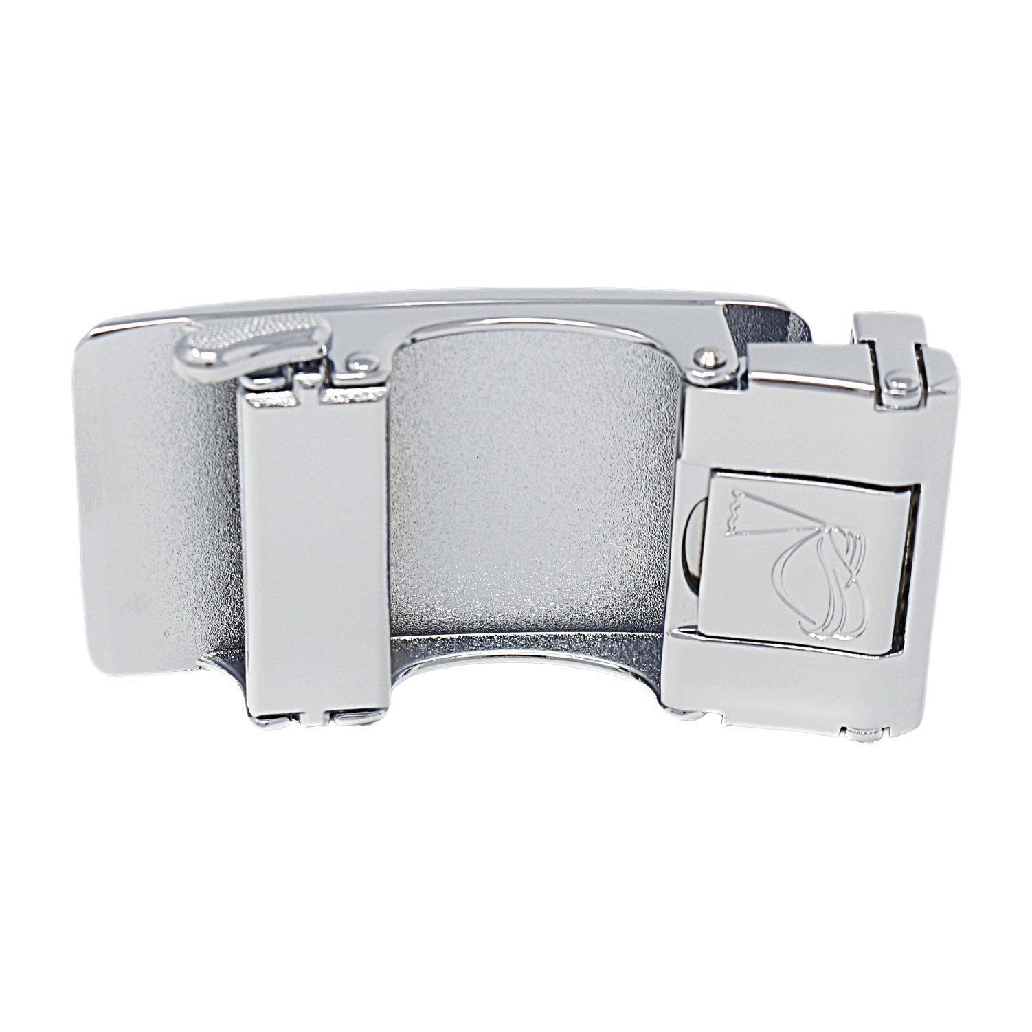 QHA Mens Automatic Sliding Belt Buckle Replacement for Ratchet Leather Belt A17