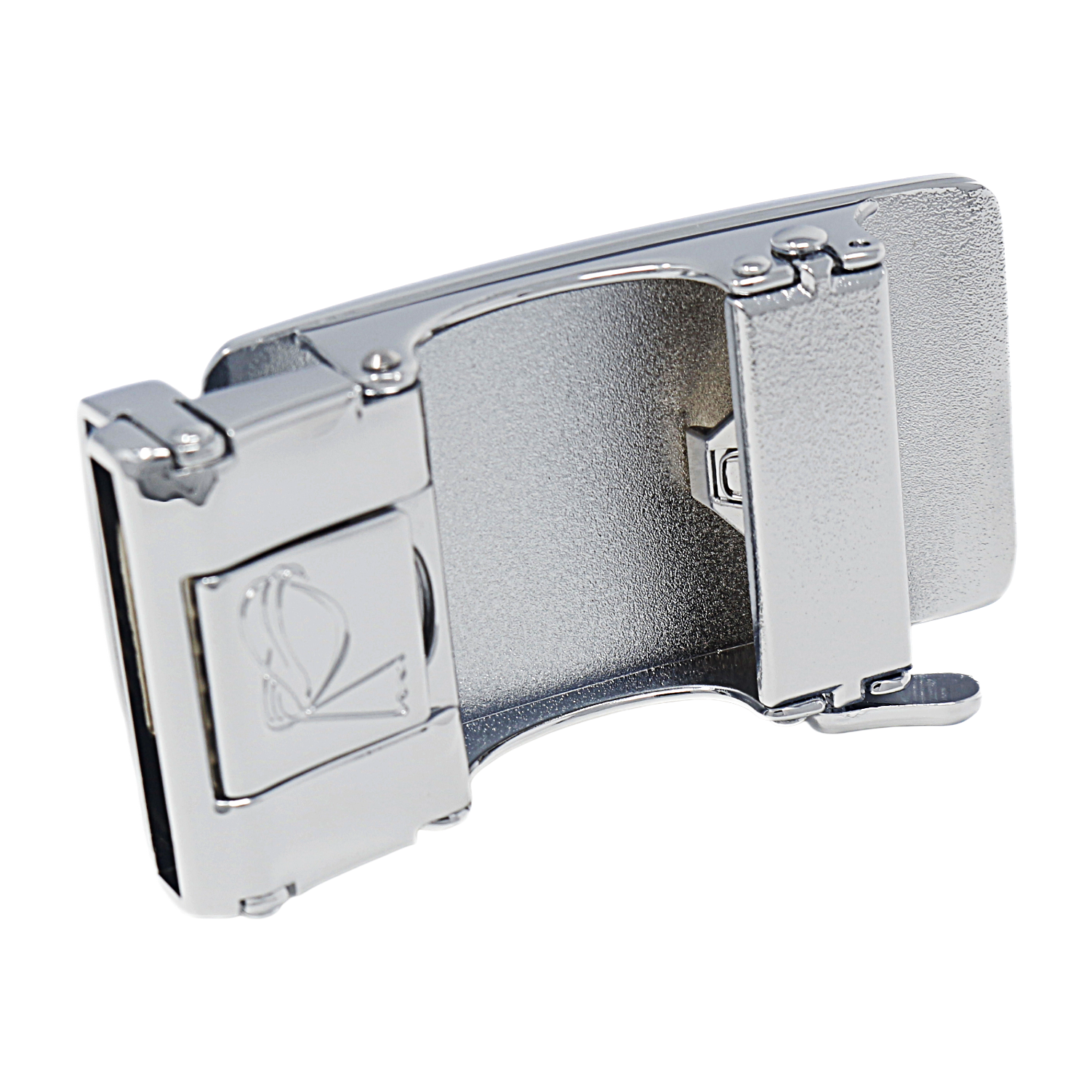 QHA Mens Automatic Sliding Belt Buckle Replacement for Ratchet Leather Belt A17