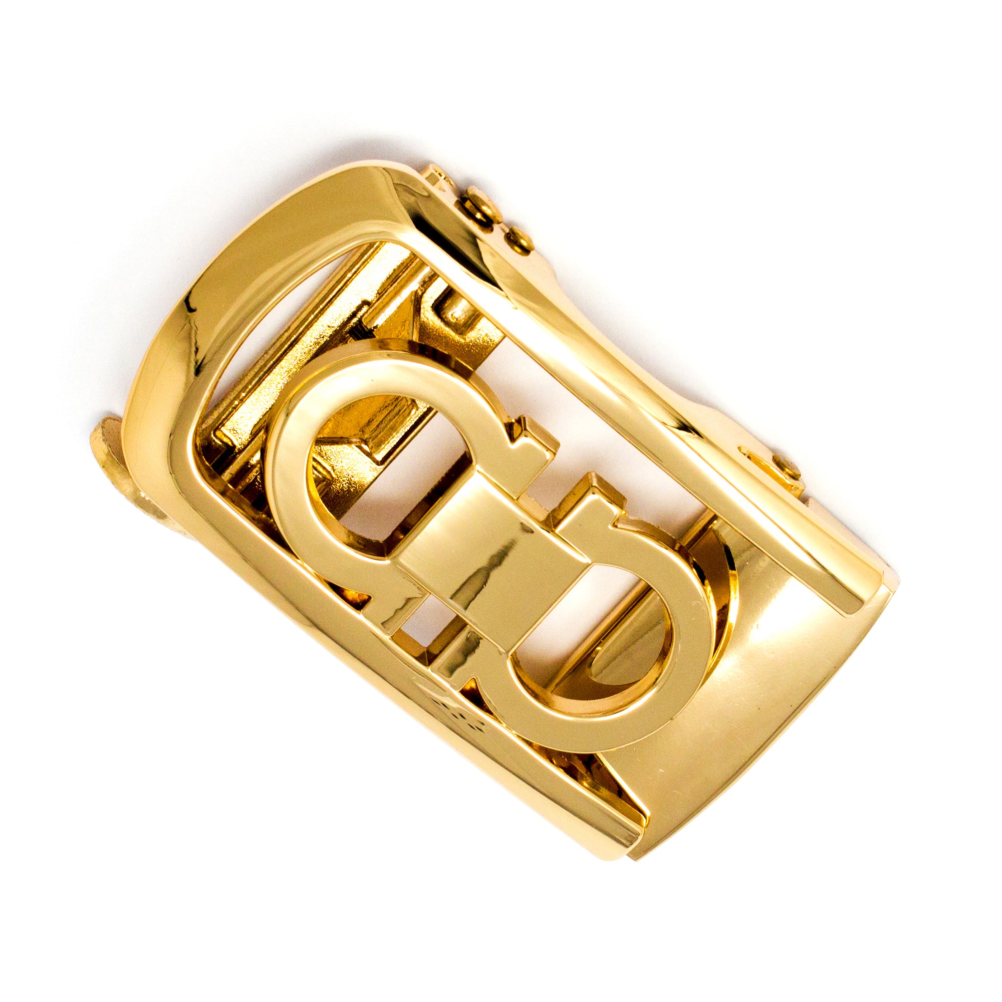 QHA Mens Automatic Sliding Belt Buckle Replacement for Ratchet Leather Belt A22