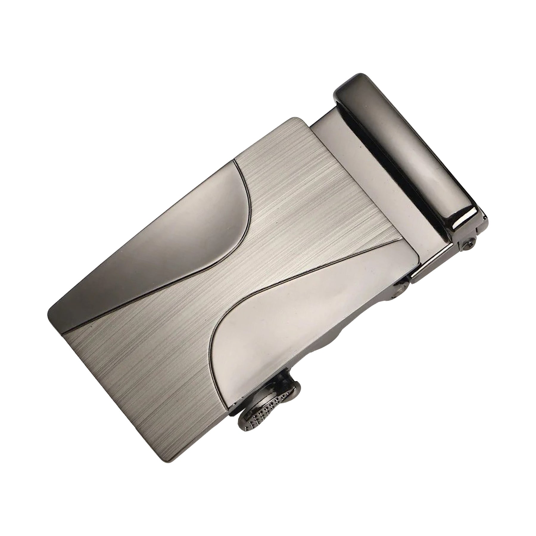 QHA Mens Automatic Sliding Belt Buckle Replacement for Ratchet Leather Belt A23