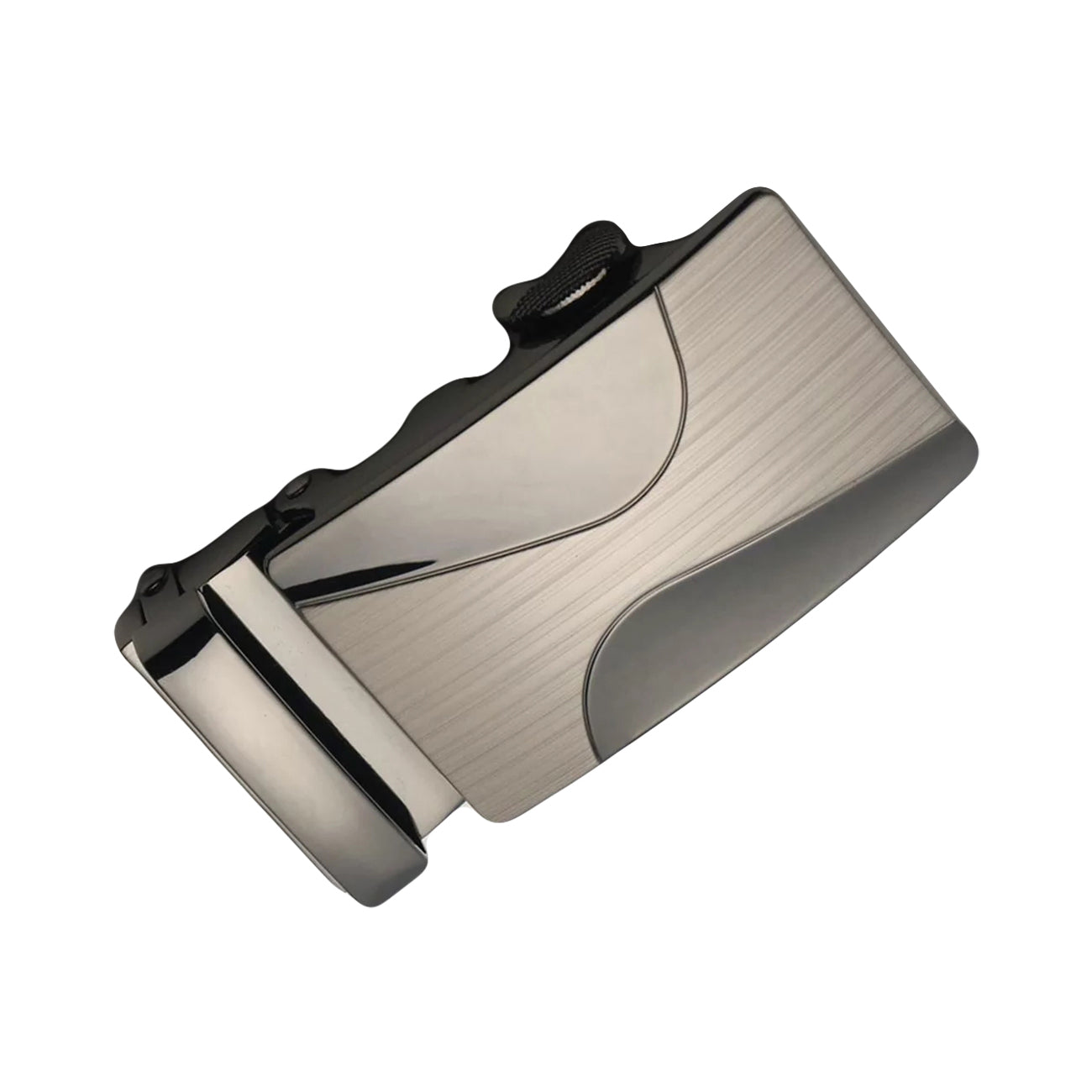 QHA Mens Automatic Sliding Belt Buckle Replacement for Ratchet Leather Belt A23