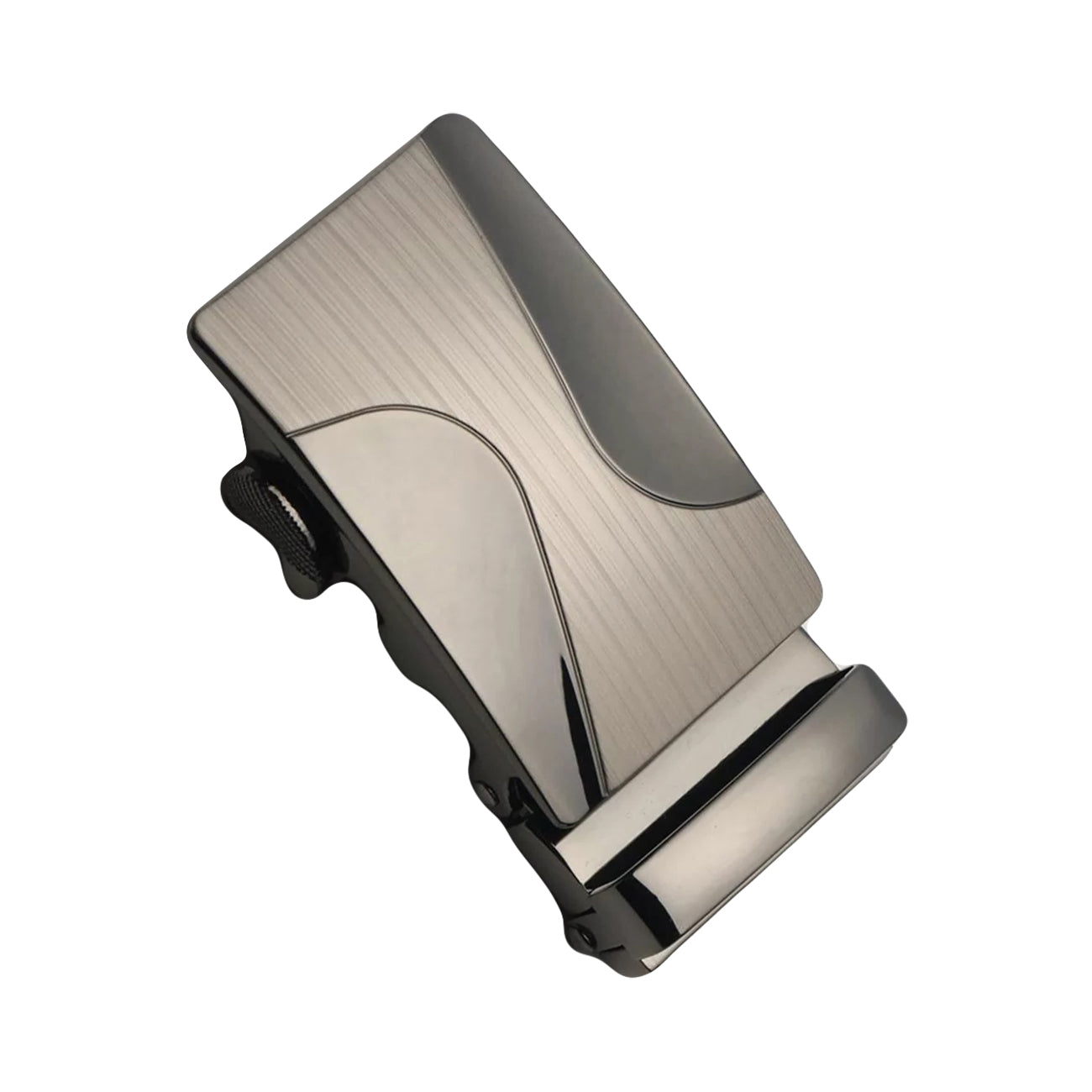 QHA Mens Automatic Sliding Belt Buckle Replacement for Ratchet Leather Belt A23