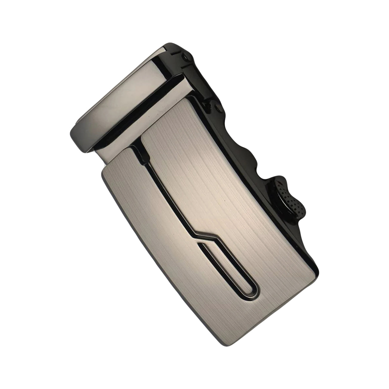 QHA Mens Automatic Sliding Belt Buckle Replacement for Ratchet Leather Belt A24