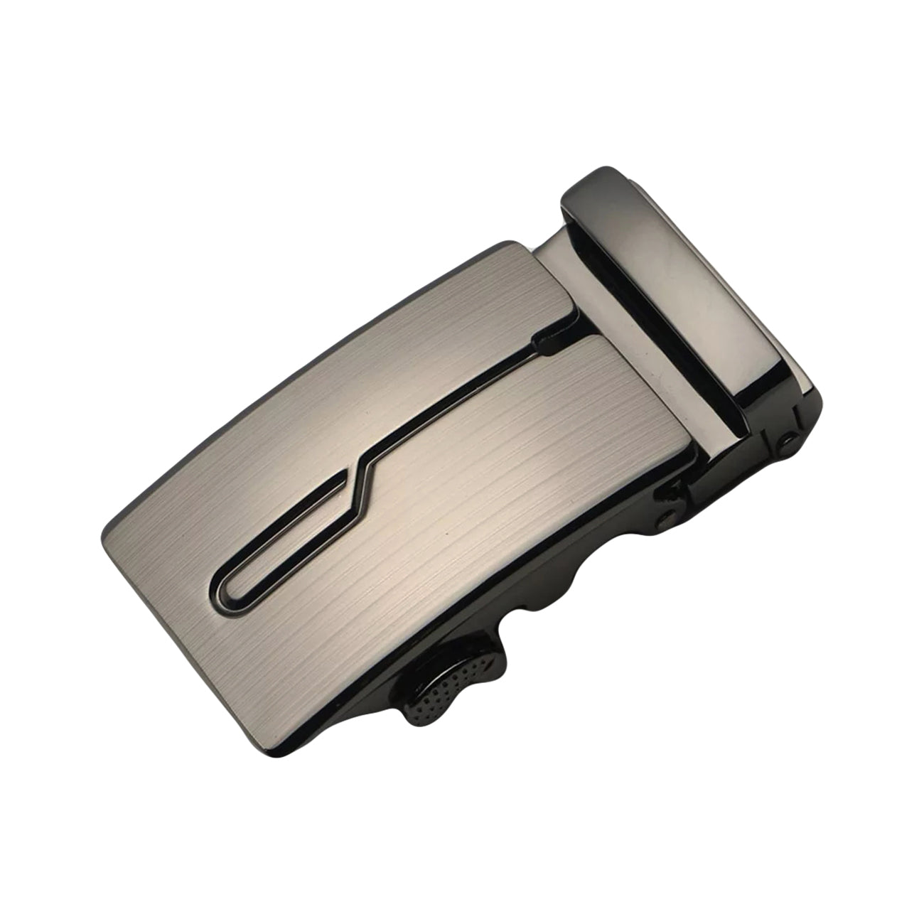 QHA Mens Automatic Sliding Belt Buckle Replacement for Ratchet Leather Belt A24