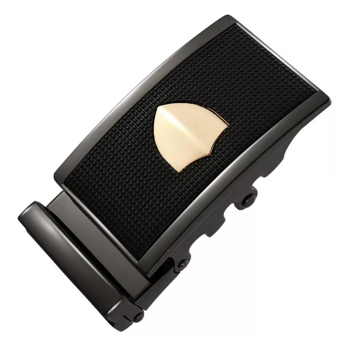 QHA Mens Automatic Sliding Belt Buckle Replacement for Ratchet Leather Belt A25