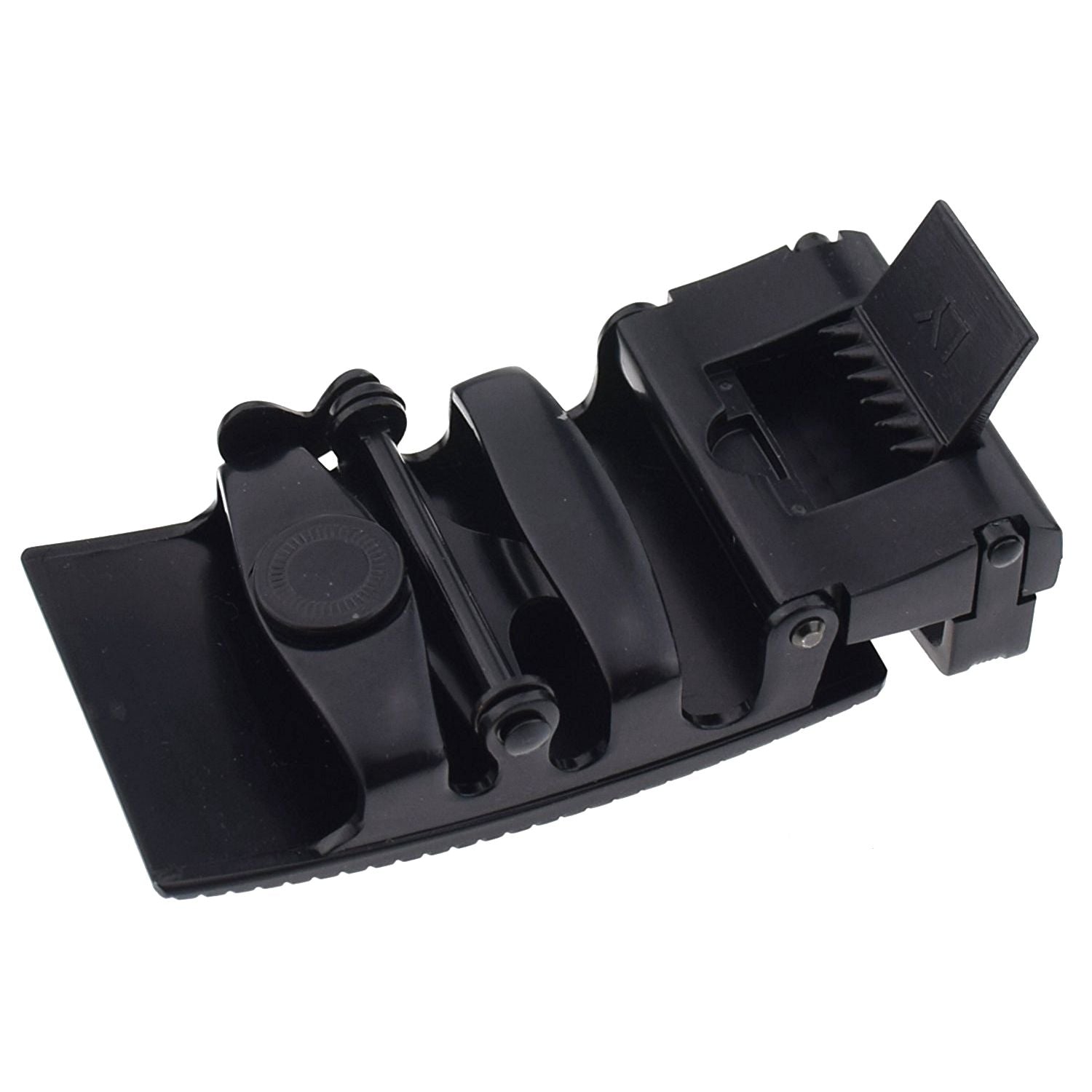 QHA Mens Automatic Sliding Belt Buckle Replacement for Ratchet Leather Belt A25