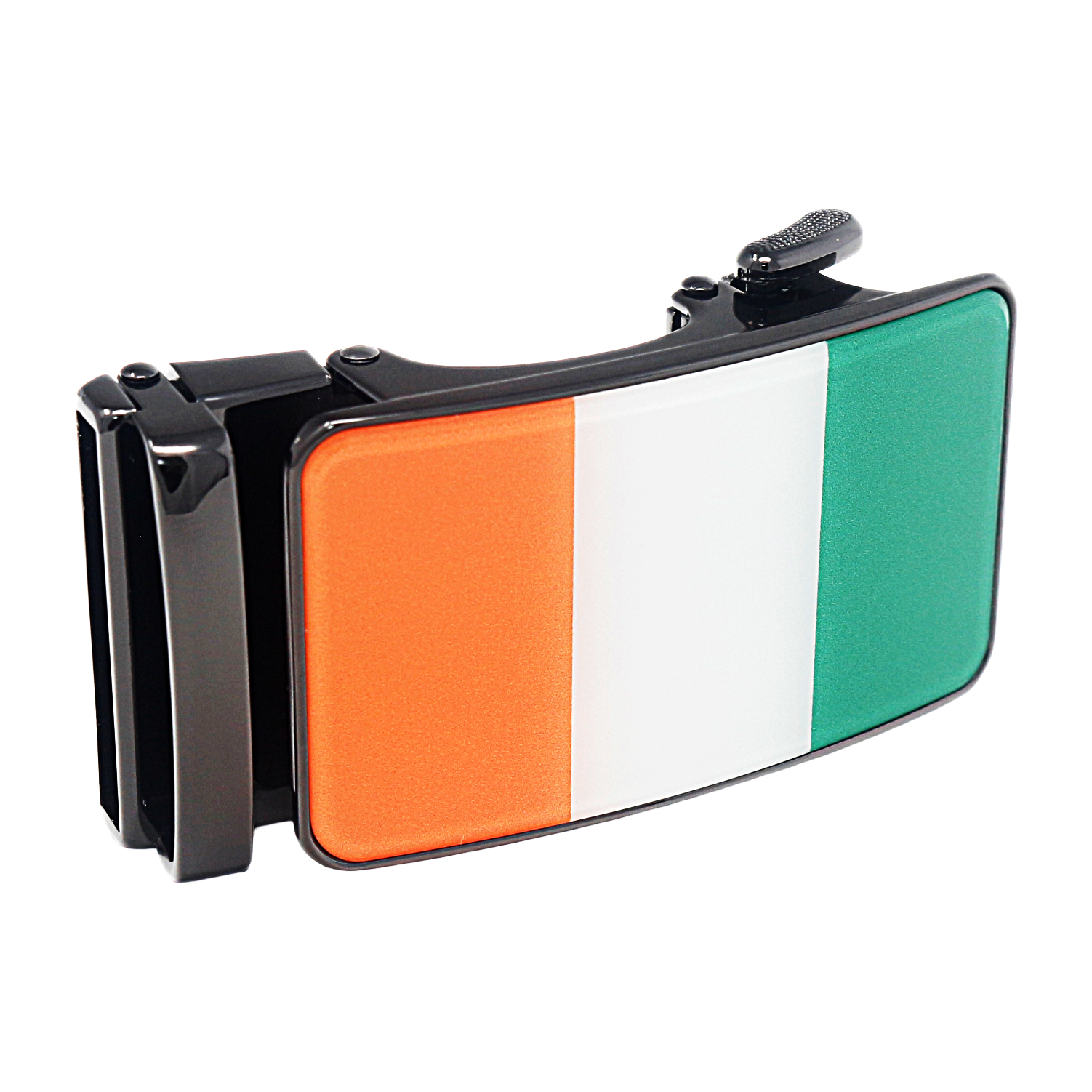 QHA Mens Automatic Sliding Belt Buckle Replacement for Ratchet Leather Belt A26