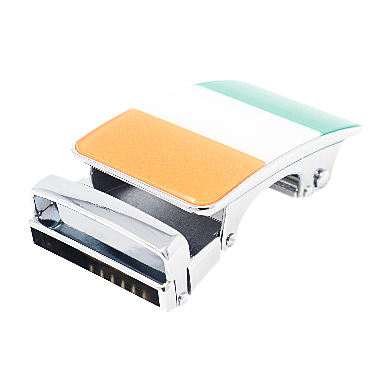 QHA Mens Automatic Sliding Belt Buckle Replacement for Ratchet Leather Belt A27