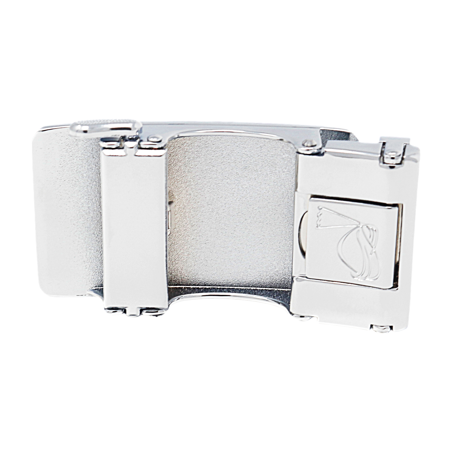 QHA Mens Automatic Sliding Belt Buckle Replacement for Ratchet Leather Belt A27