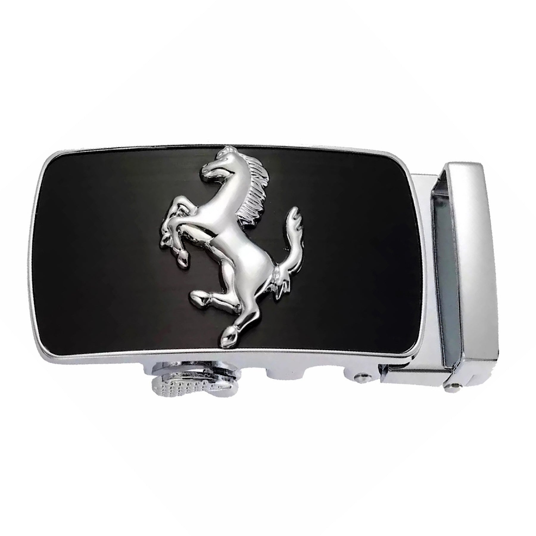 QHA Mens Automatic Sliding Belt Buckle Replacement for Ratchet Leather Belt A30