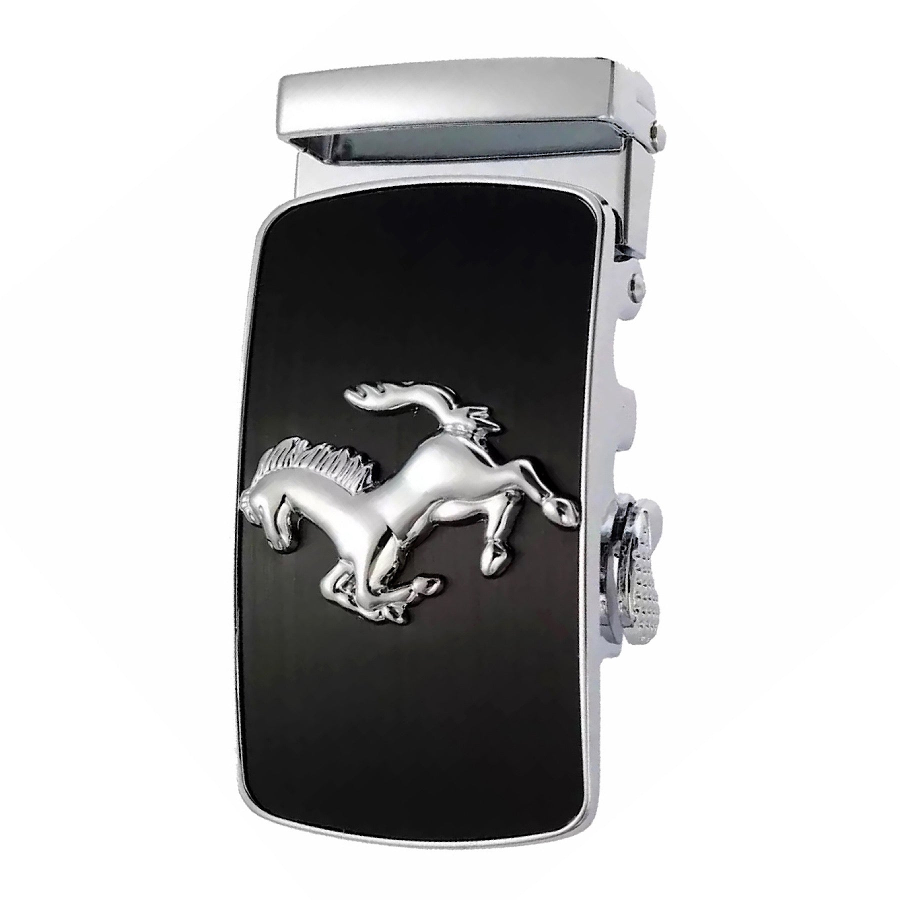 QHA Mens Automatic Sliding Belt Buckle Replacement for Ratchet Leather Belt A30