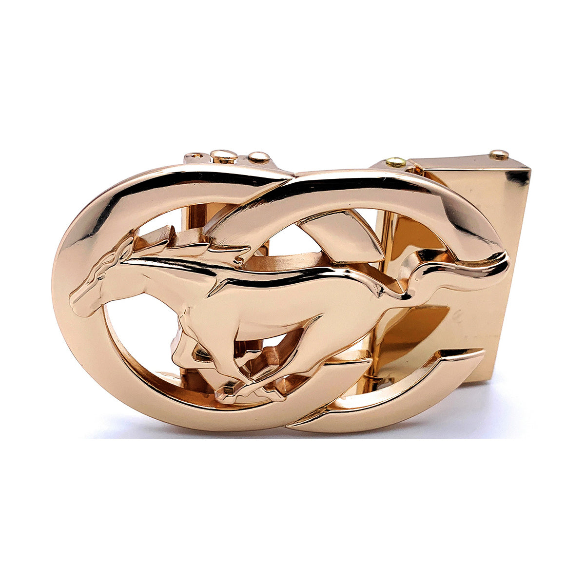 QHA Mens Automatic Sliding Belt Buckle Replacement for Ratchet Leather Belt A31