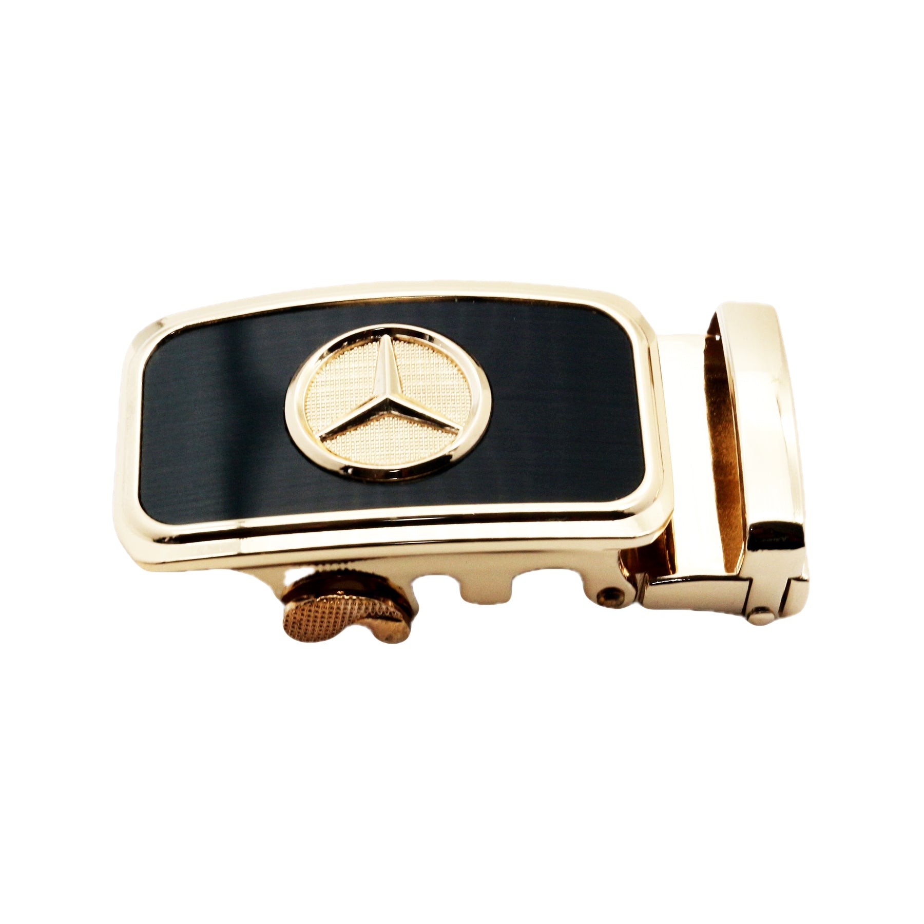 QHA Mens Automatic Sliding Belt Buckle Replacement for Ratchet Leather Belt A35