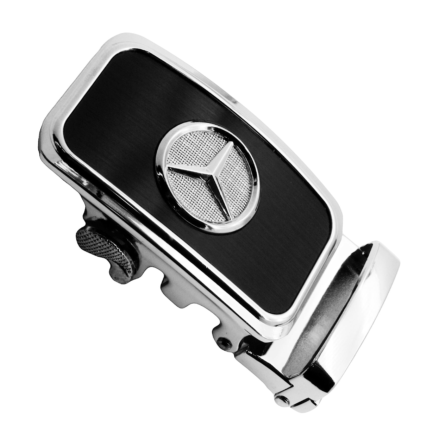 QHA Mens Automatic Sliding Belt Buckle Replacement for Ratchet Leather Belt A36