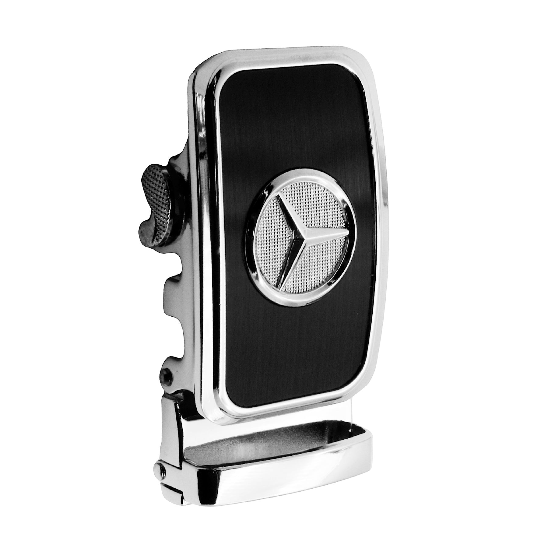 QHA Mens Automatic Sliding Belt Buckle Replacement for Ratchet Leather Belt A36