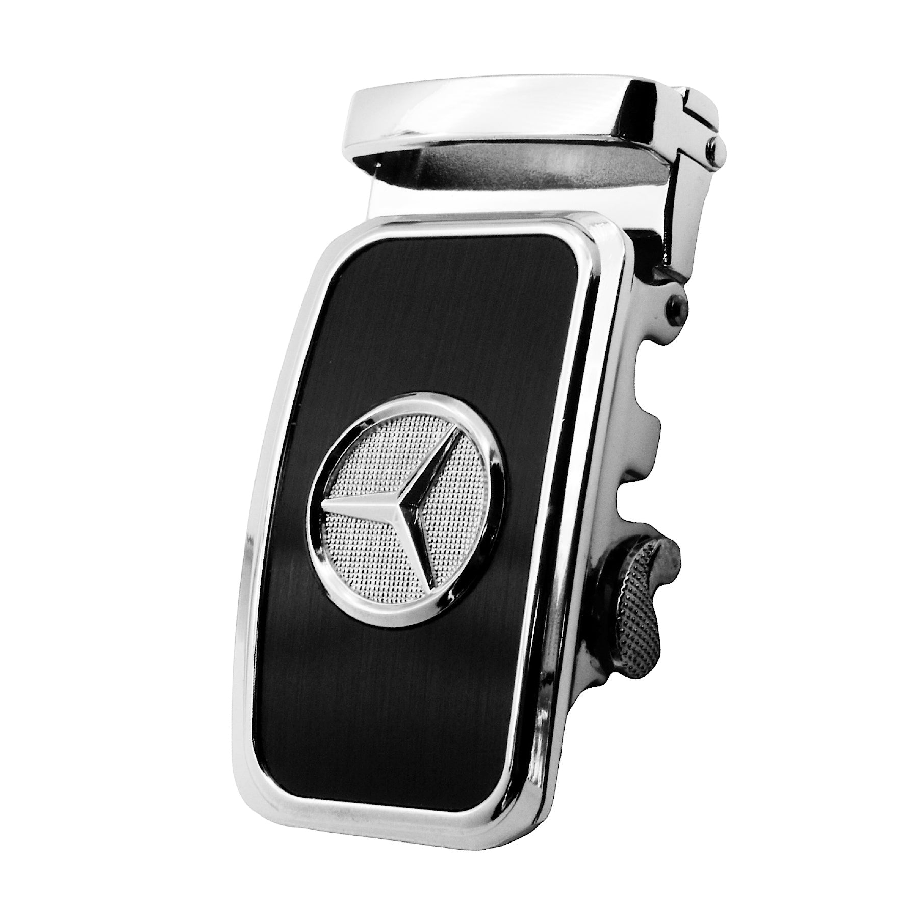 QHA Mens Automatic Sliding Belt Buckle Replacement for Ratchet Leather Belt A36